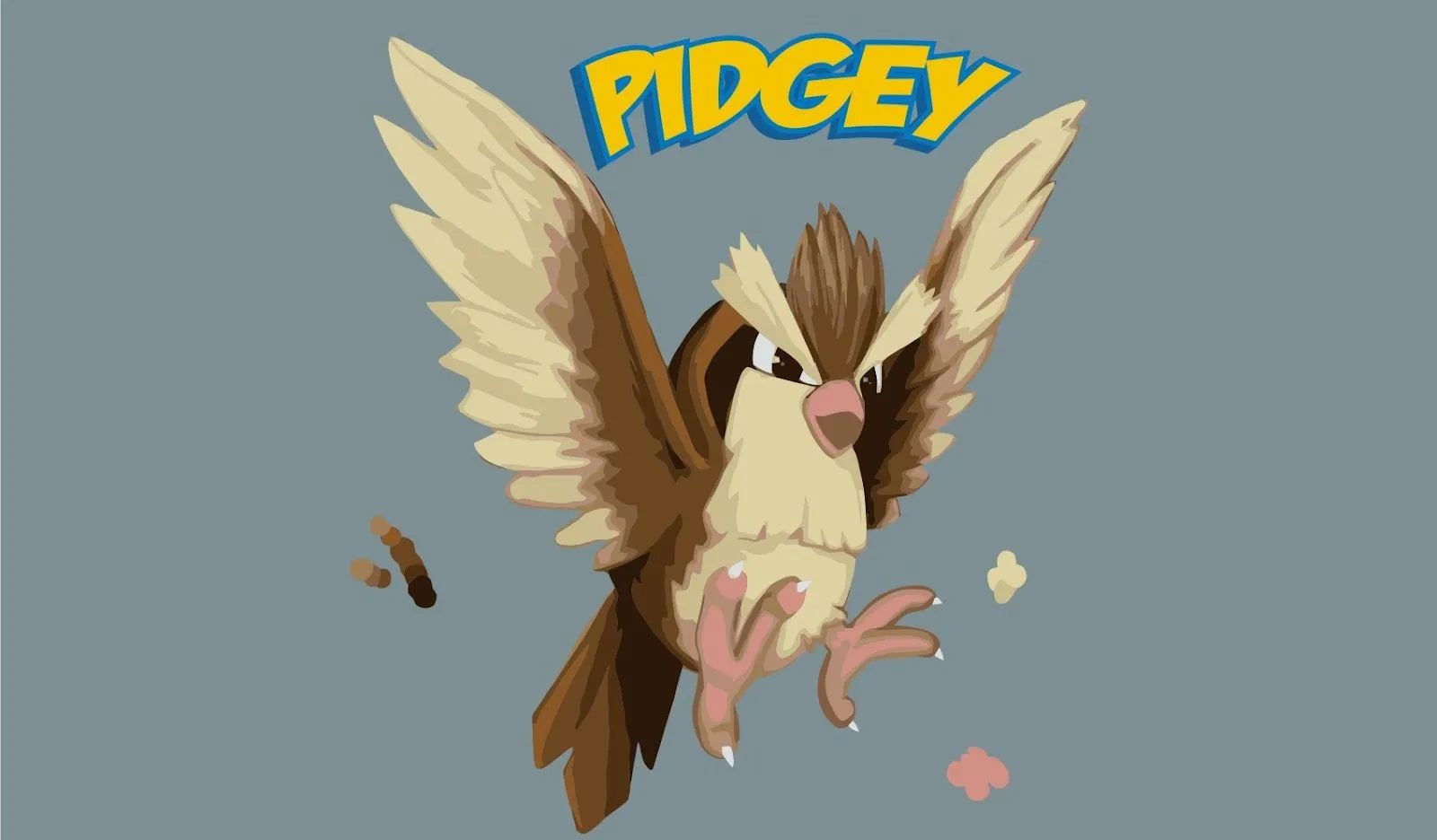 pokemon pokemon pidgey front