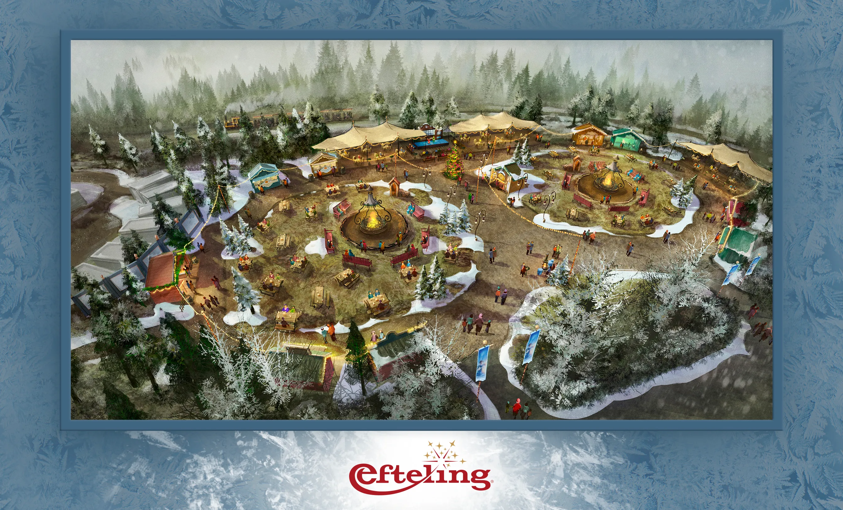 schets warme winter weide efteling 2020