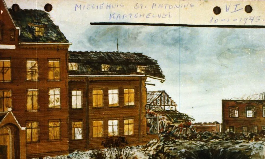 tekening missiehuis defa