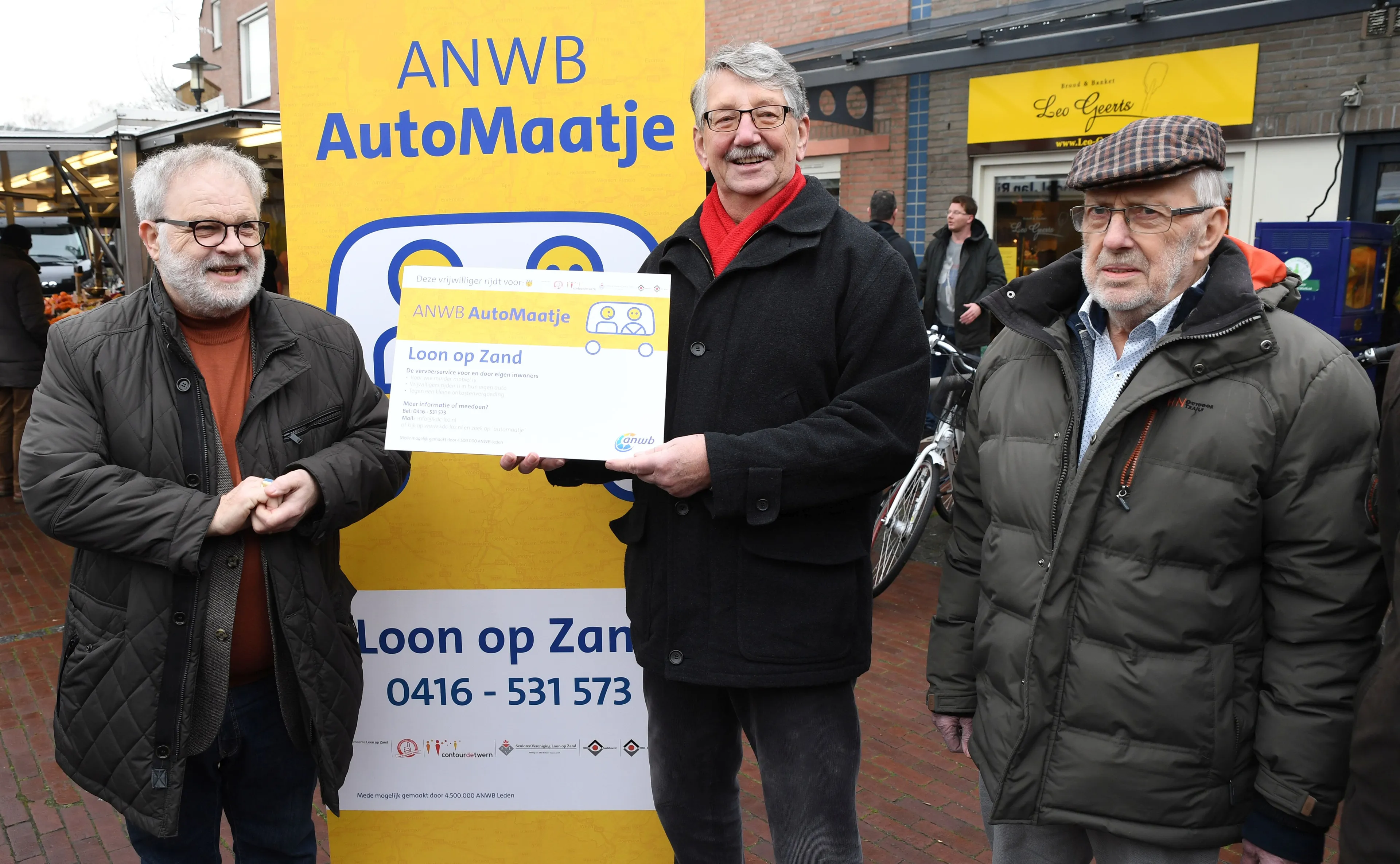 theo molthoff eerste vrijwilliger chauffeur anwb automaatje loon op zand