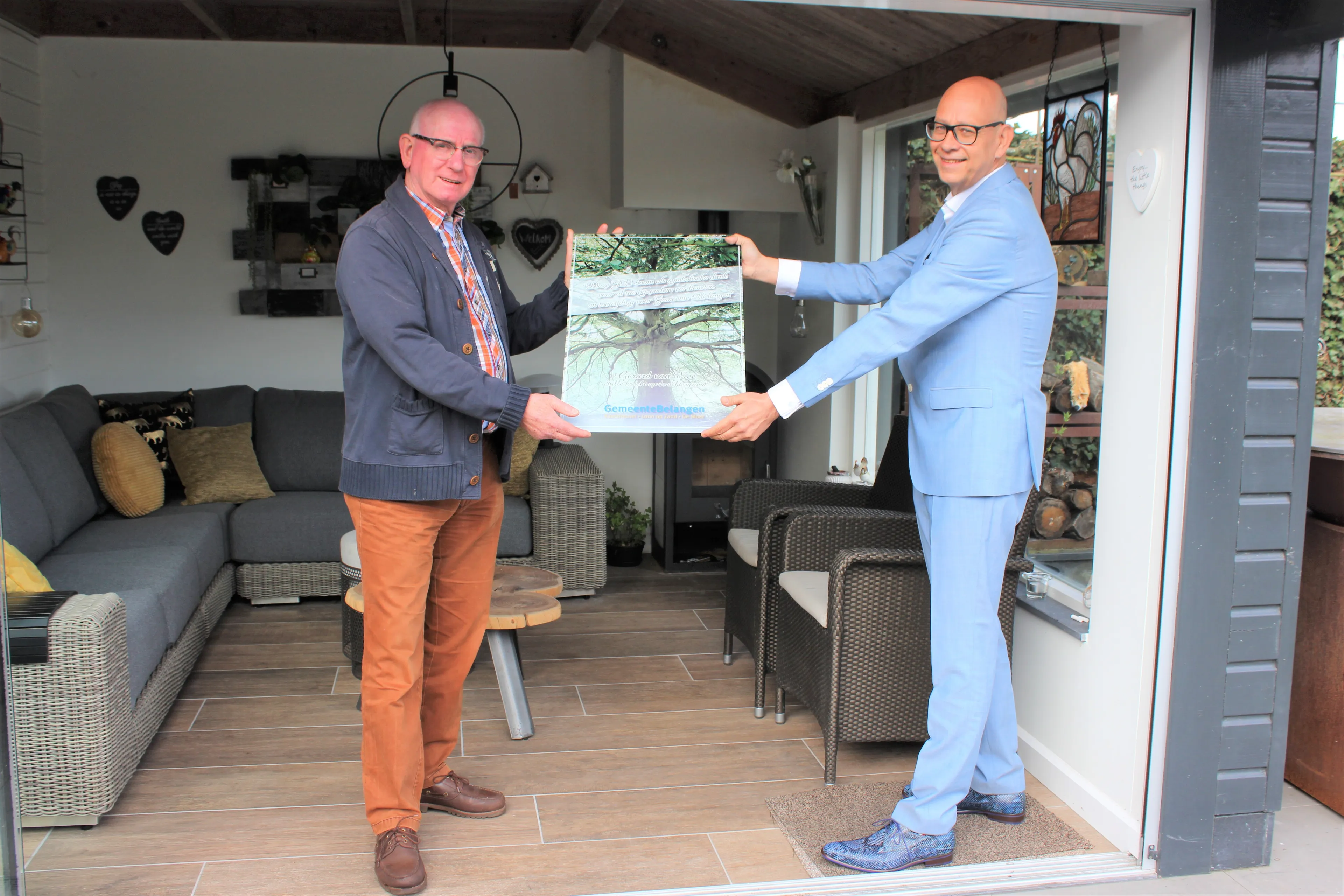 uitreiking gb boom 3 april 2021 gerard van ree li en gerard bruijniks re