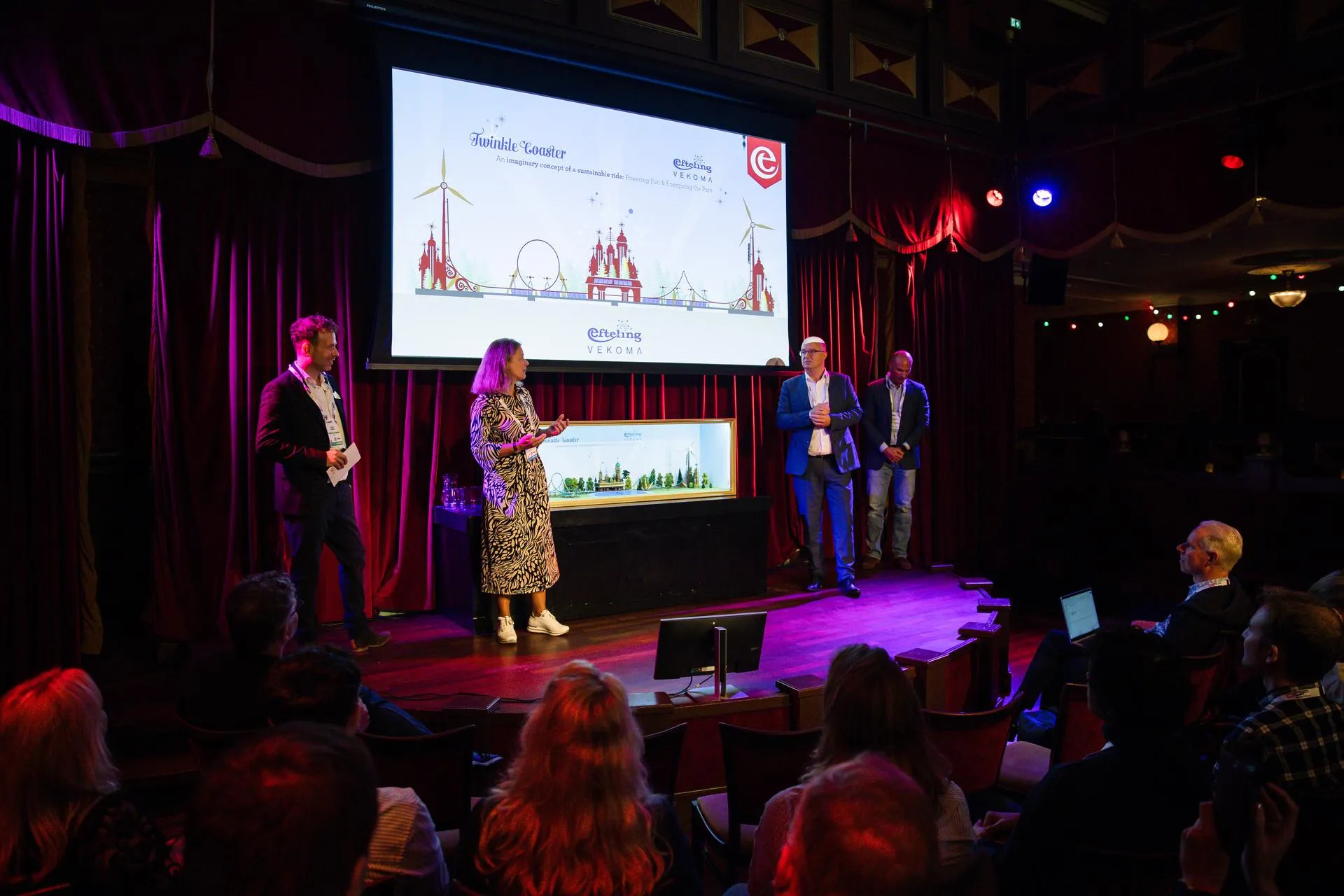 efteling vekoma presentatie maquette