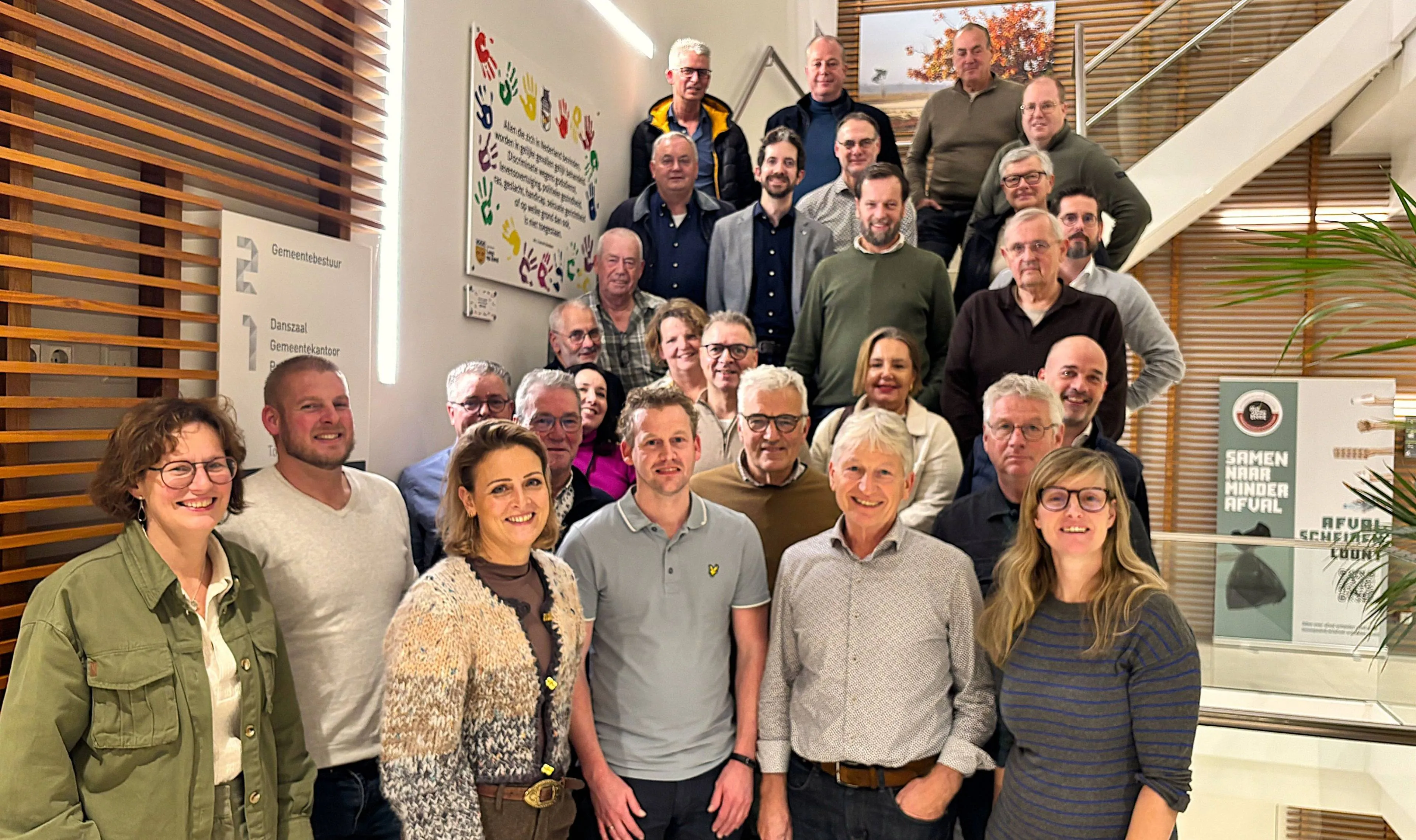 Groepsfoto bijeenkomst Bedrijvenpark Kaatsheuvel 5-10-2025