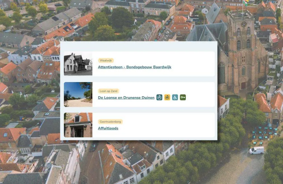 Persbericht mindervalide iconen Bezoek De  Langstraat