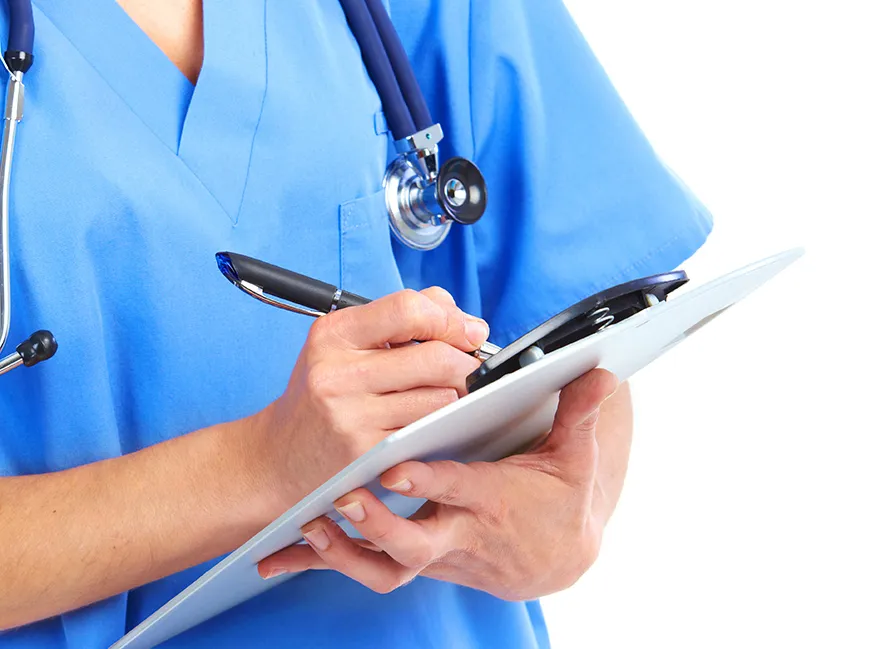 dokter met stethoscoop