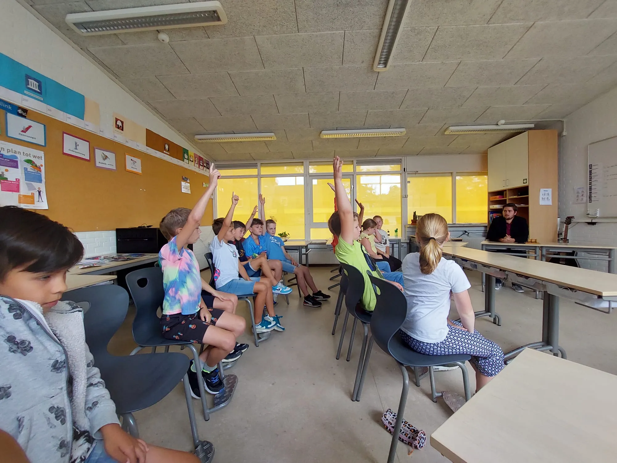 foto in de klas 5