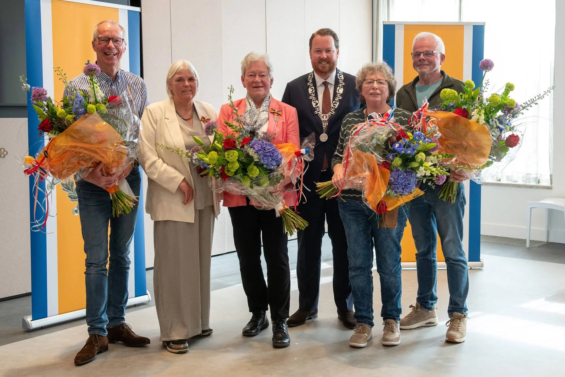 Groepsfoto lintjesregen 2026 Losser