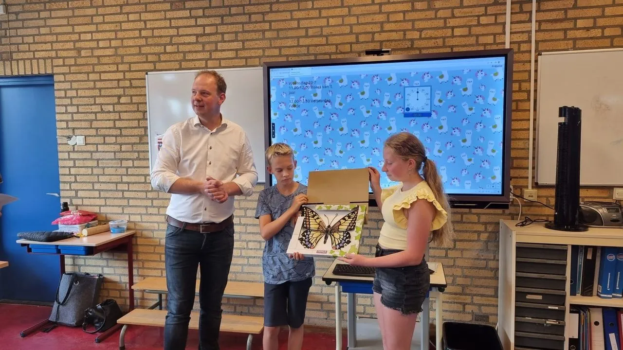 koninginnepage leukste insect