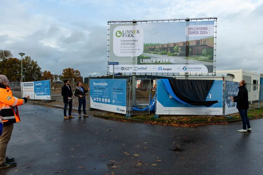 linnerpark onthulling bouwbord 790 1