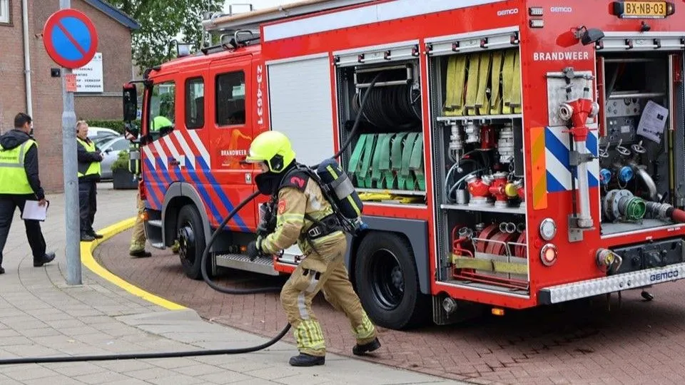 brandweer limburg noord brandweeroefening thorn 1
