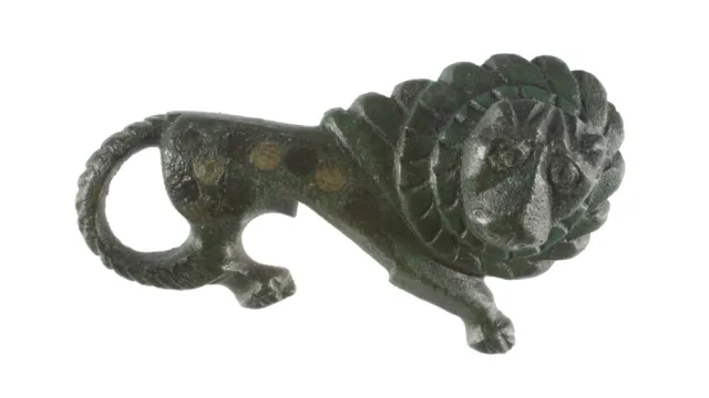 Bronzen leeuw - romeins_heel_mantelspeld-1