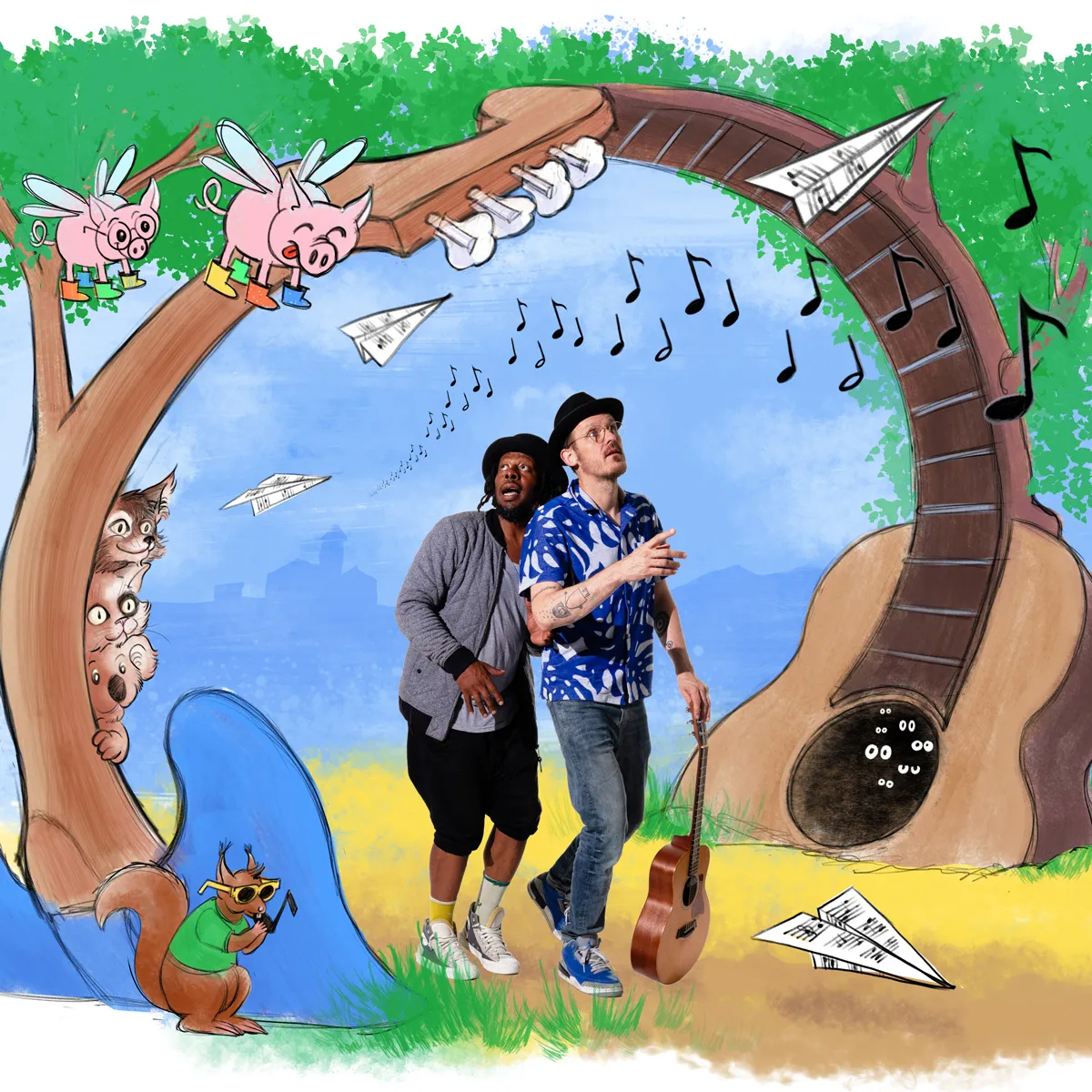 slodde vos in de geluidentuin patrick deen vierkant