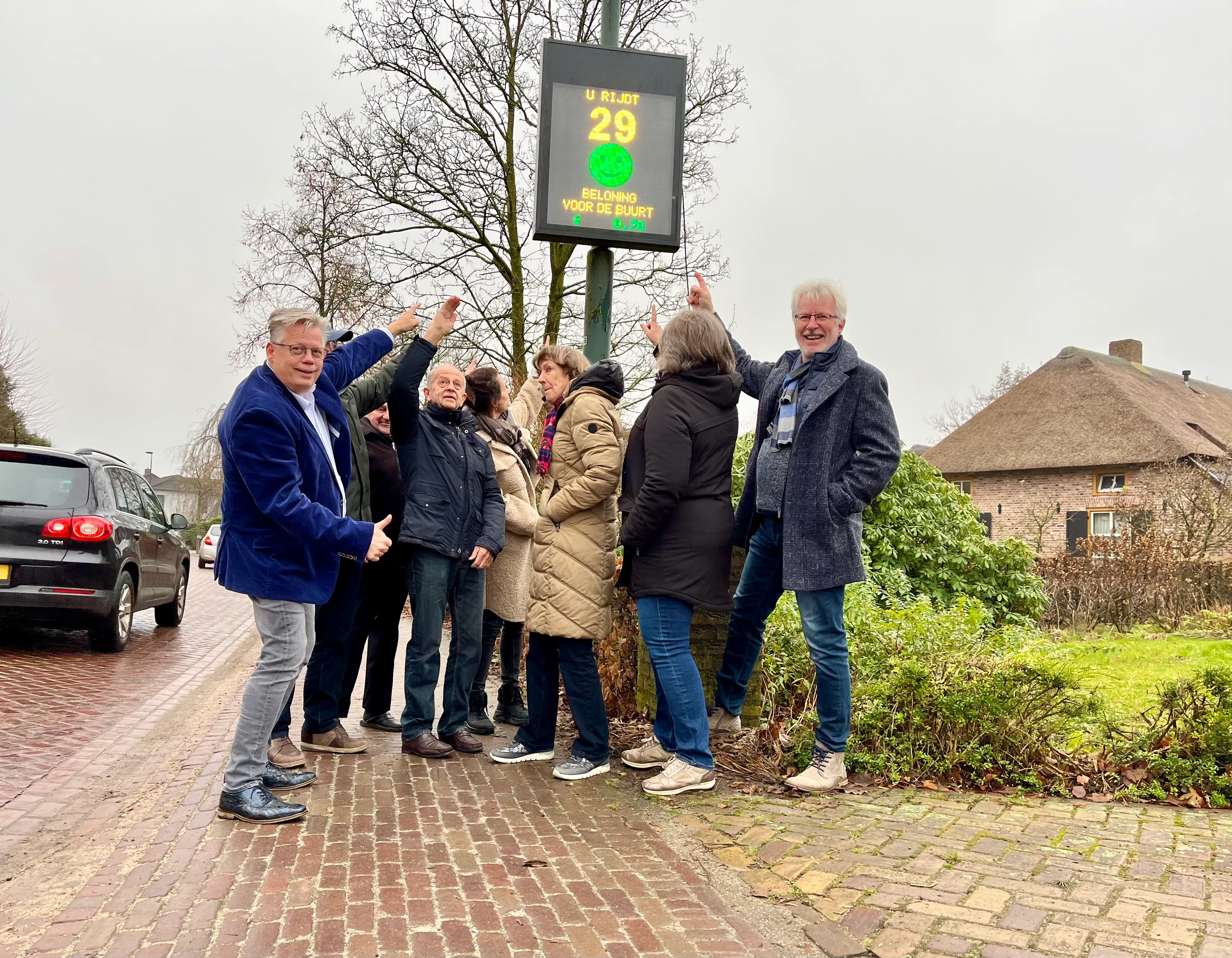 snelheidsmeterspaarpot kerkstraat zeeland