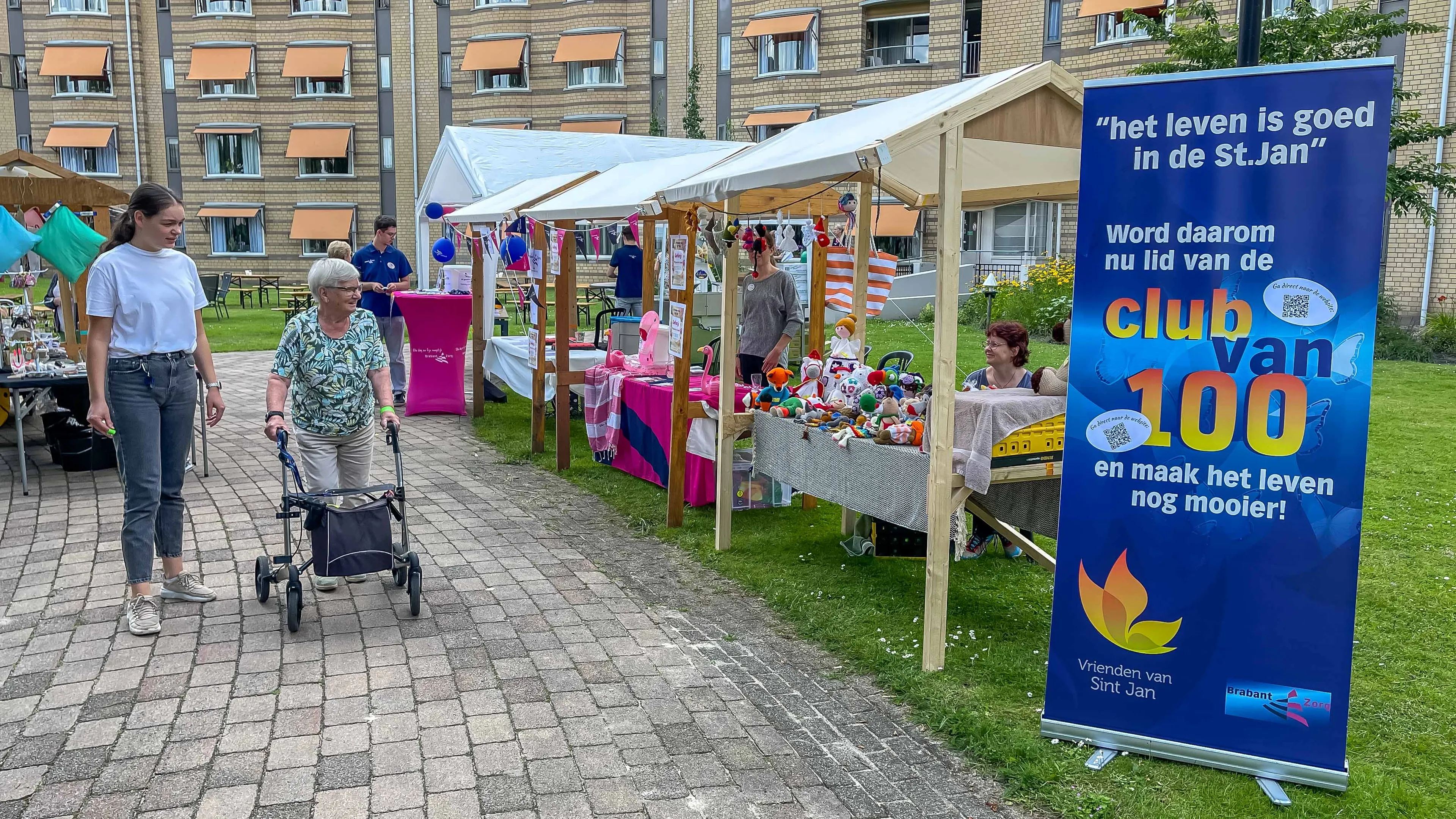 veel bezoekers bij zomerprogramma zorgcentrum sint jan foto peter noy