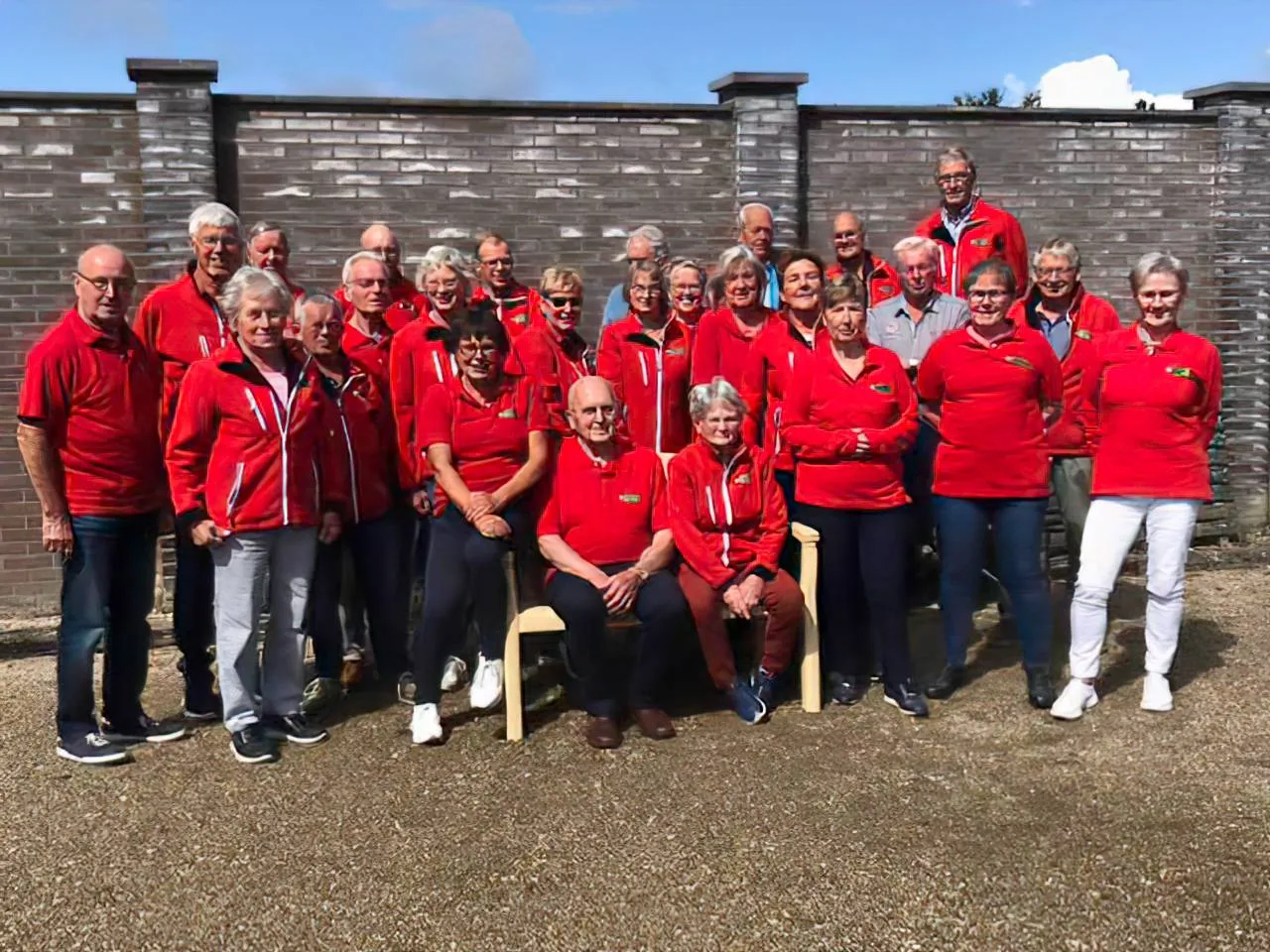 het vrijwilligersteam van caritas