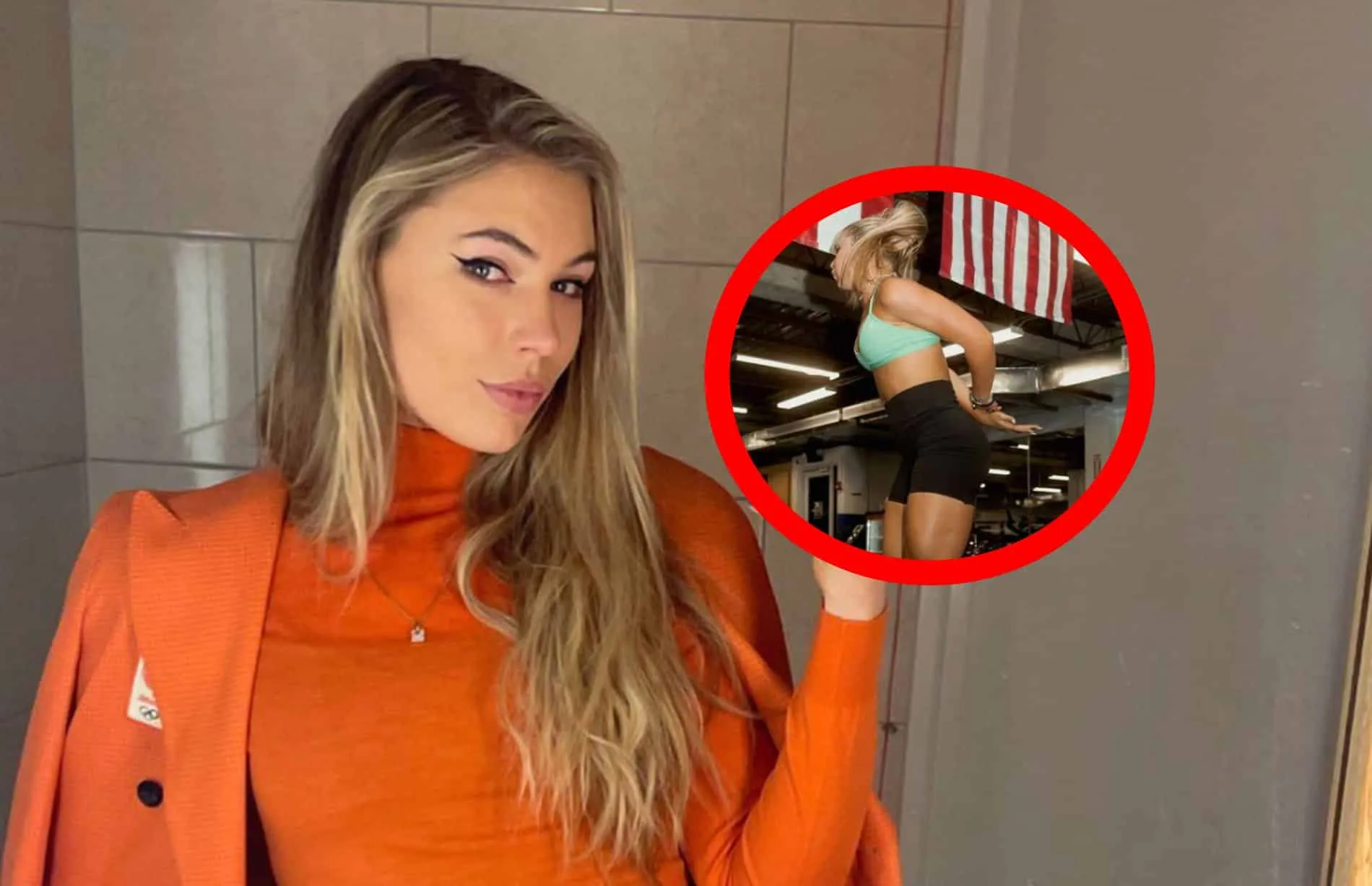 jutta leerdam in piepkleine outfit 1