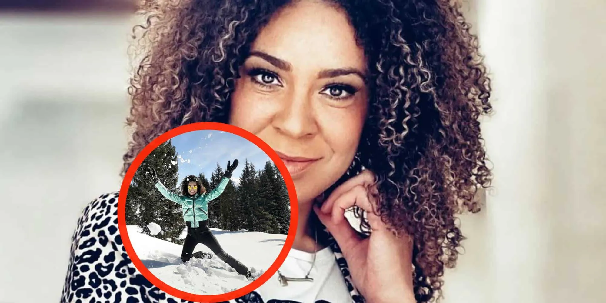amara onwuka sneeuwstorm foto