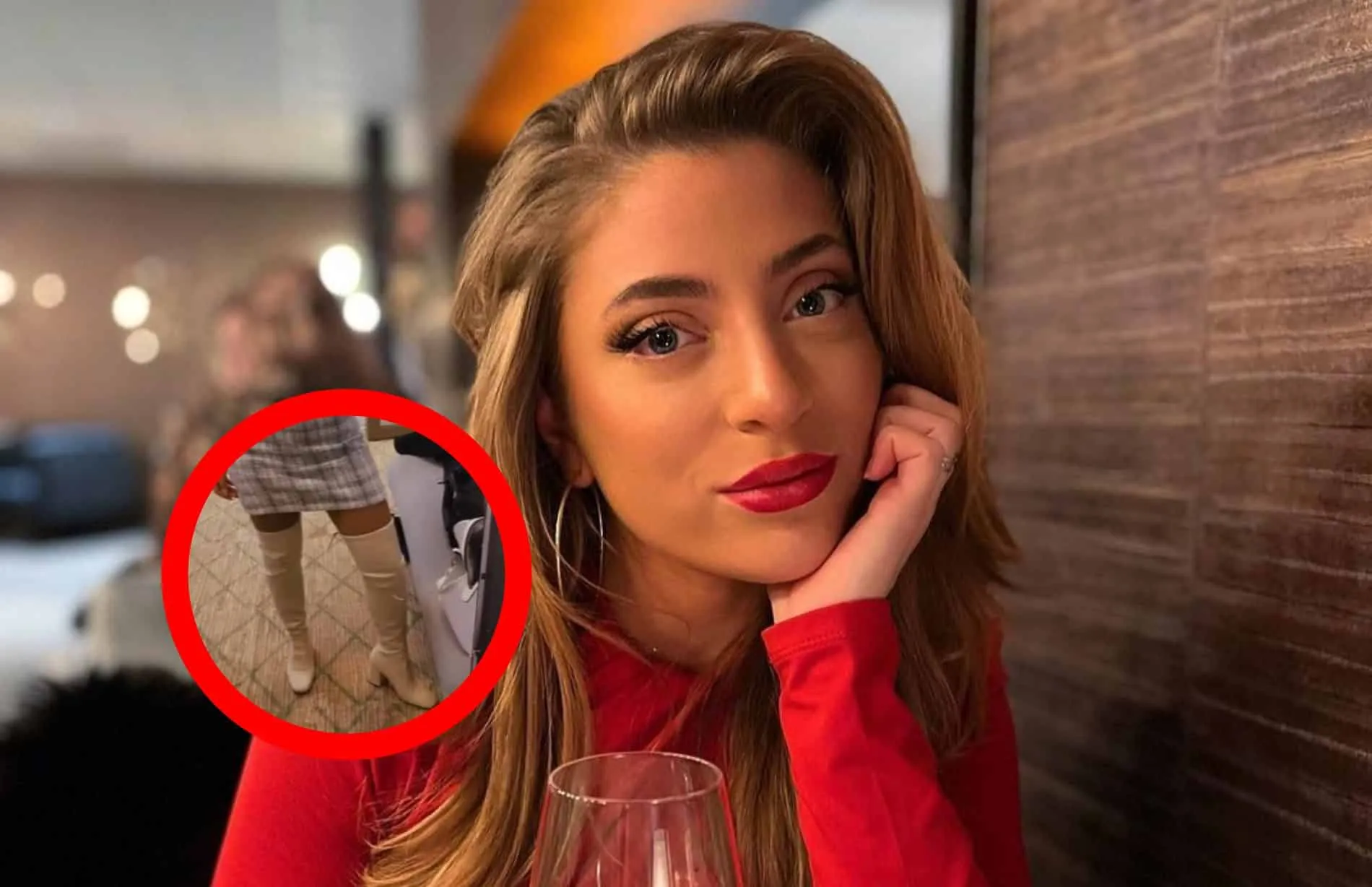amy og3ne in witte laarzen