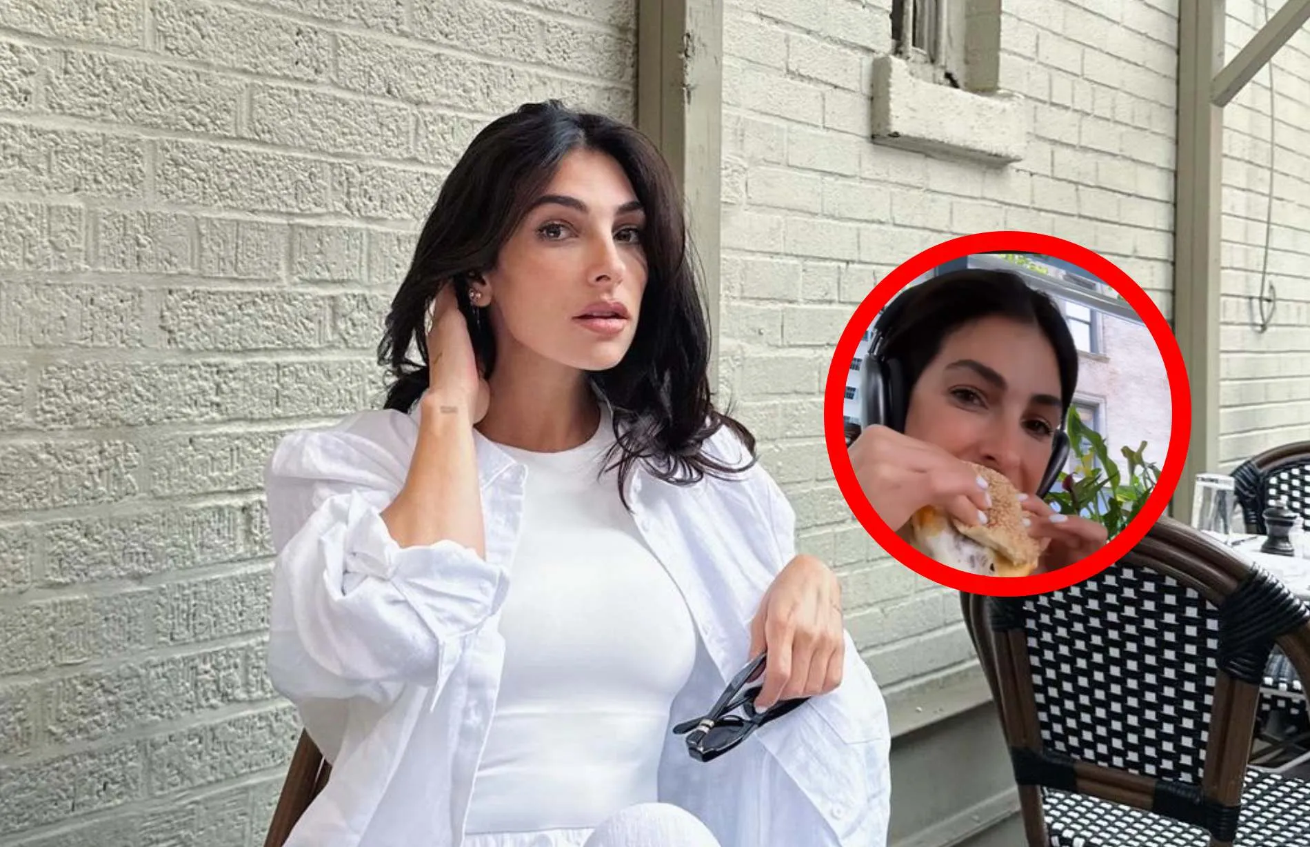 anna nooshin leidt ober af in restaurant 3