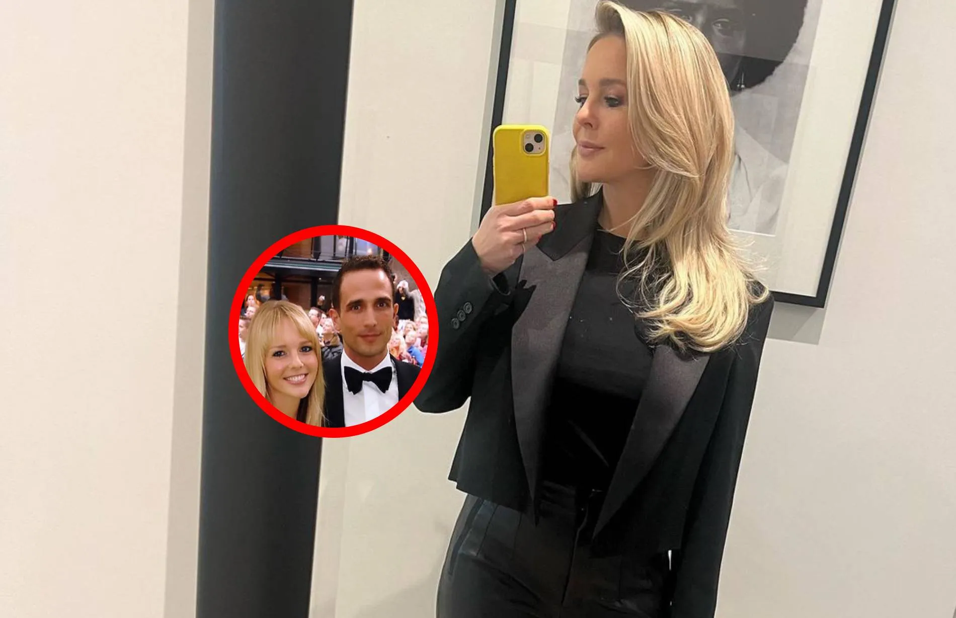 chantal janzen zeldzame foto