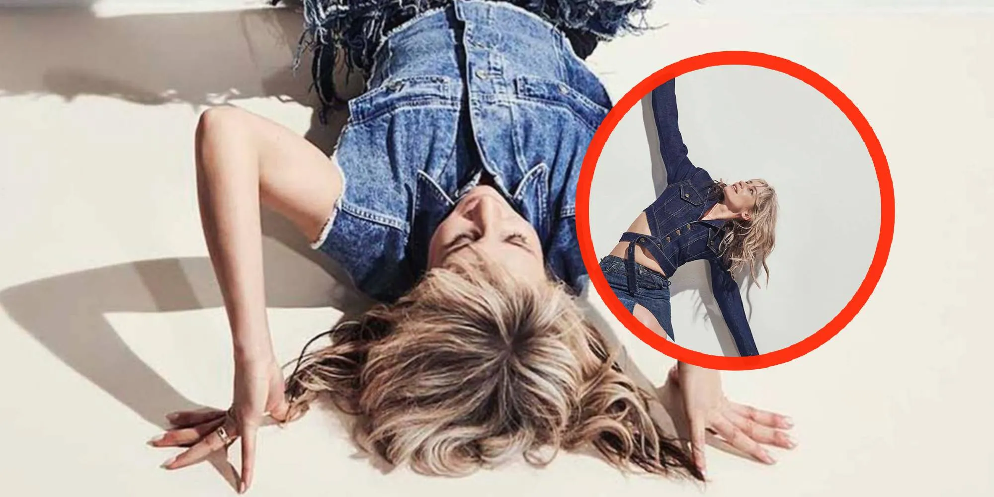 dionne stax poseert voor zeldzame foto in extreem kort broekje