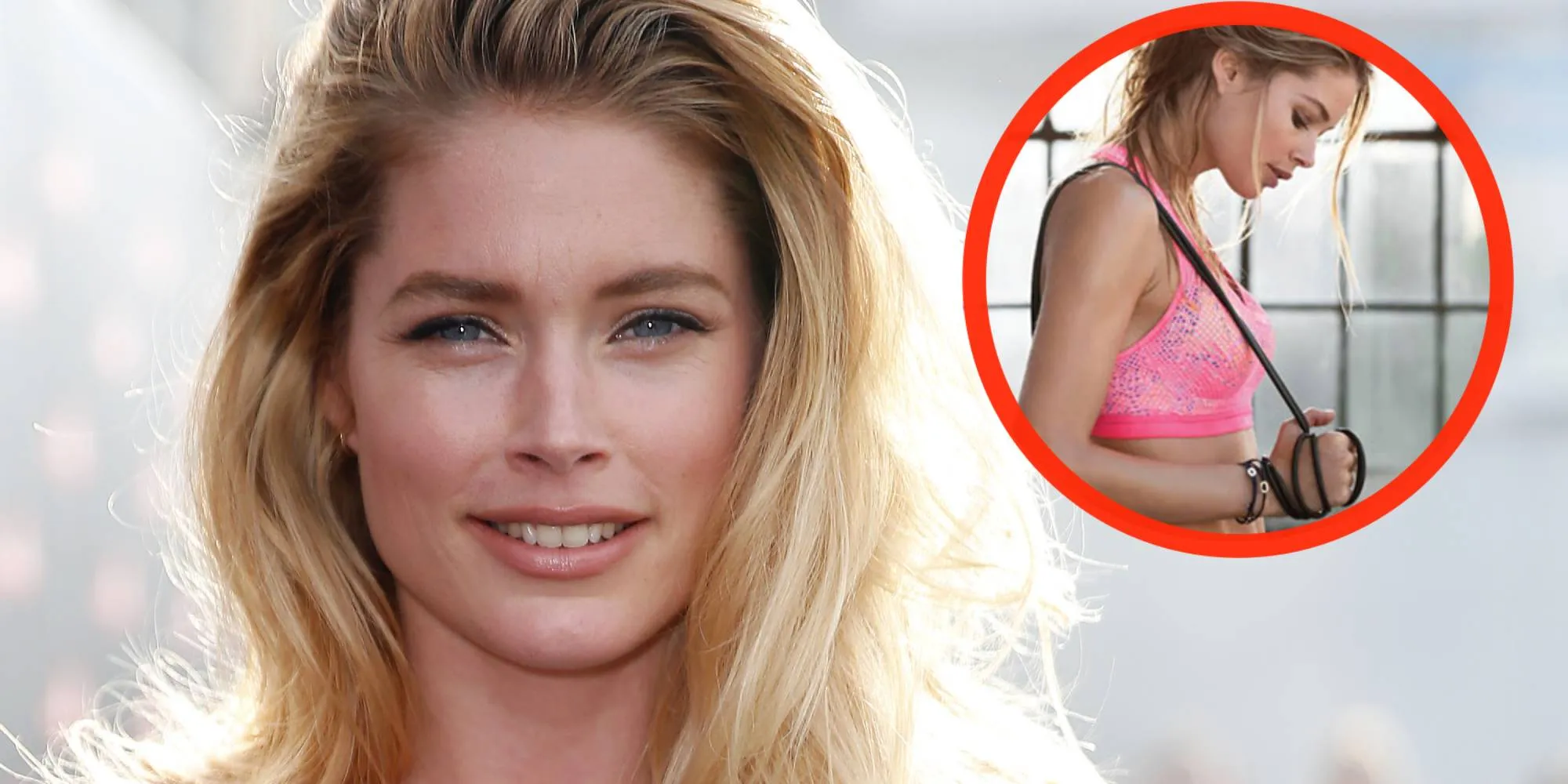 doutzen kroes sportschool foto