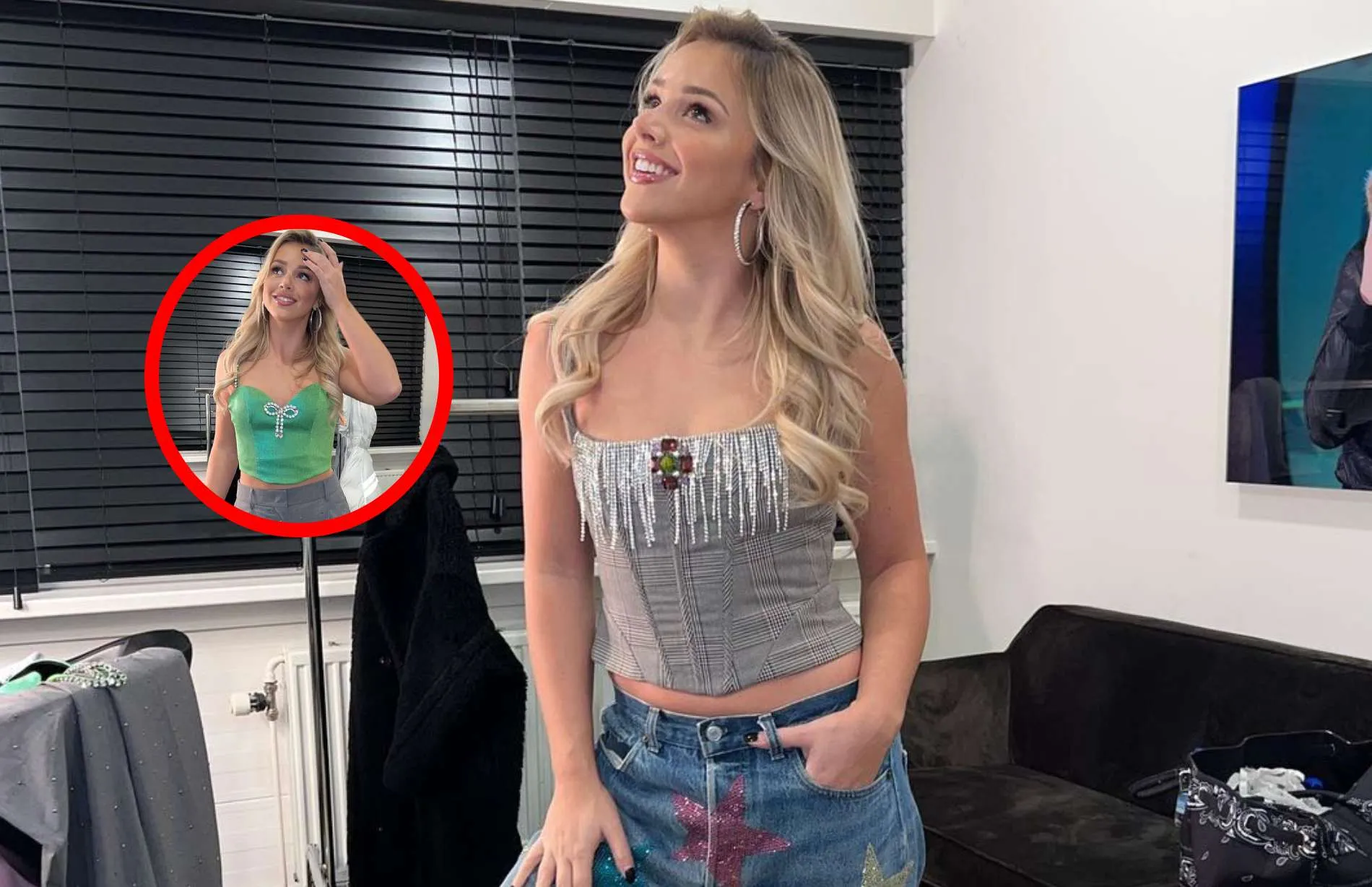 emma heesters laag topje