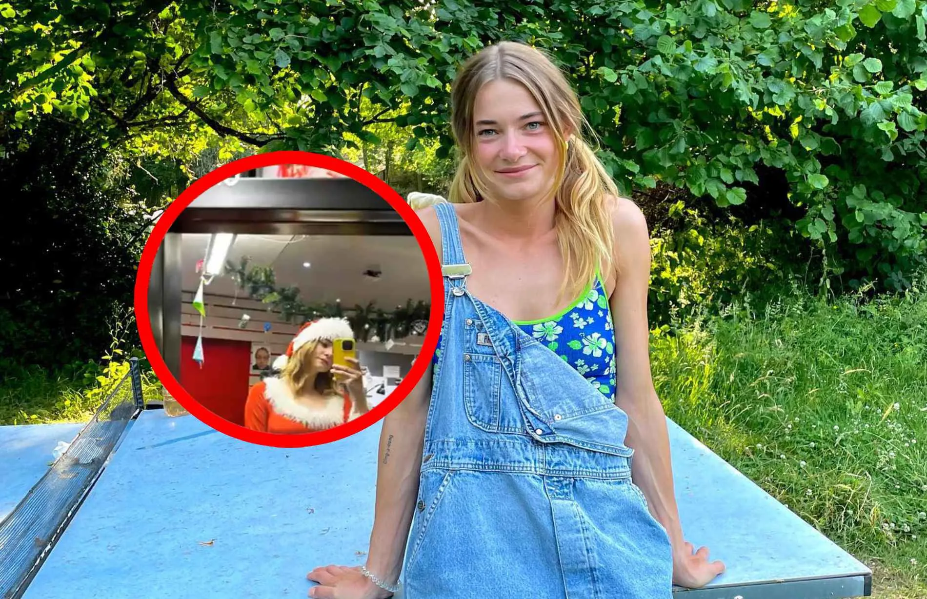 emma wortelboer hijst zich in heftig pakje