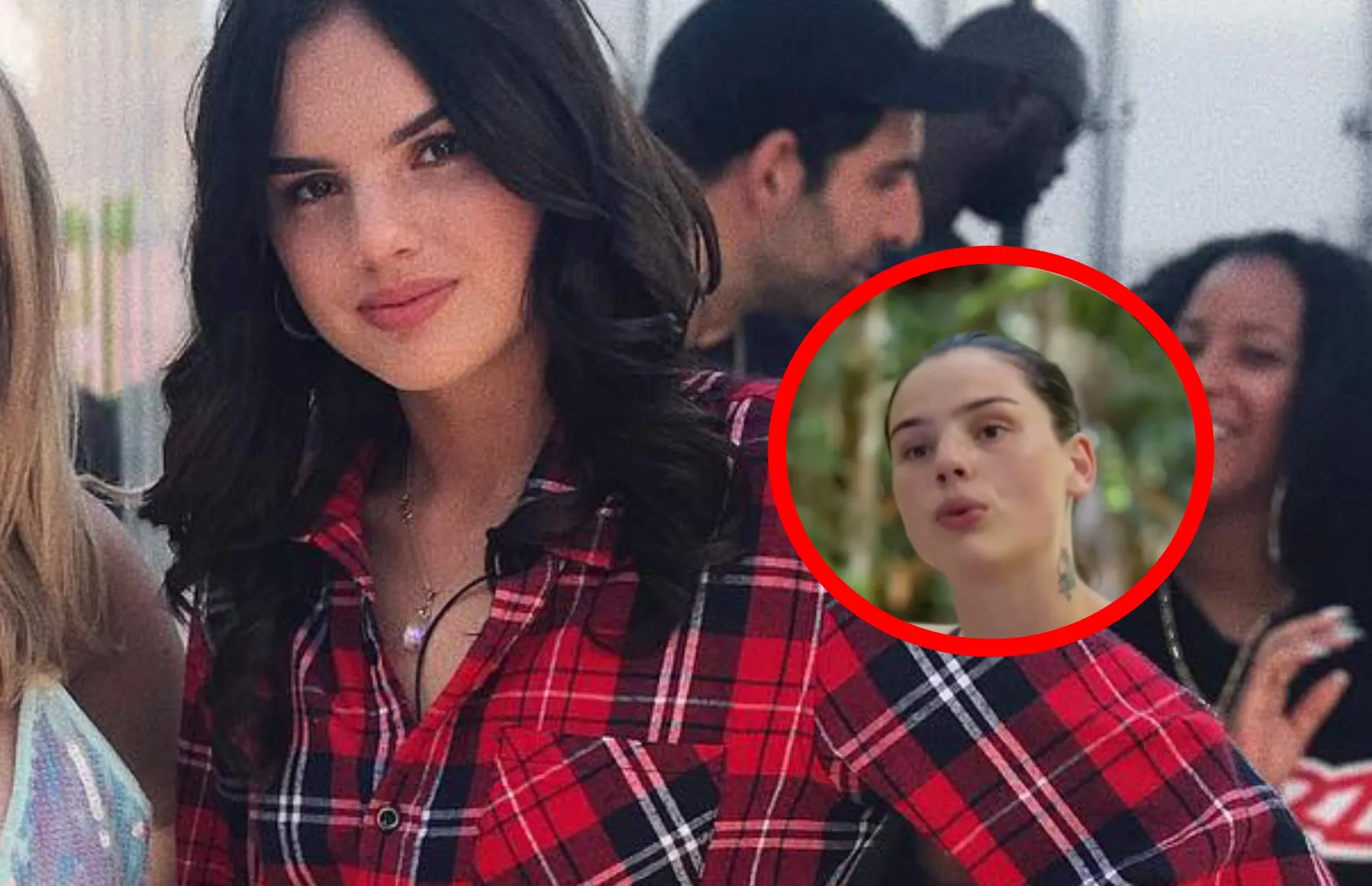 famke louise slikt alles tijdens echte meisjes in de jungle
