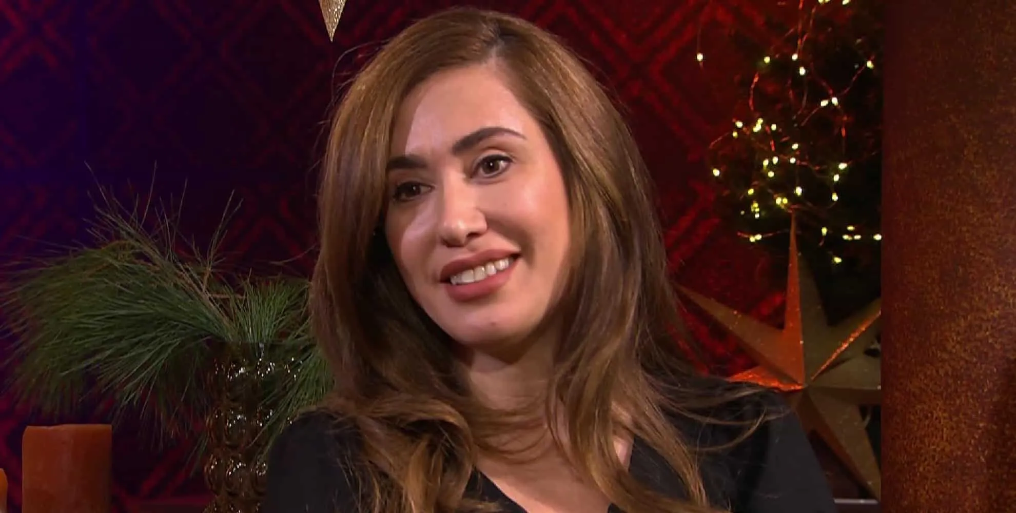 fidan ekiz bewijst met deze foto dat ze de leukste presentatrice van op1 is