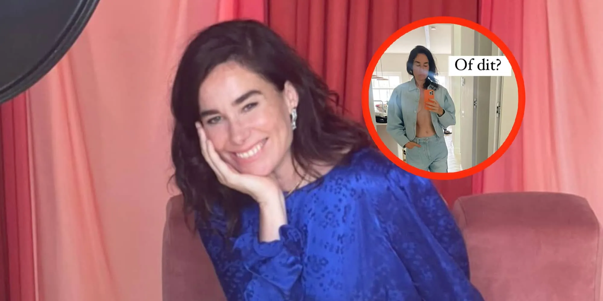 foto actrice halina reijn toont haar strakke lijf zonder onderkleding