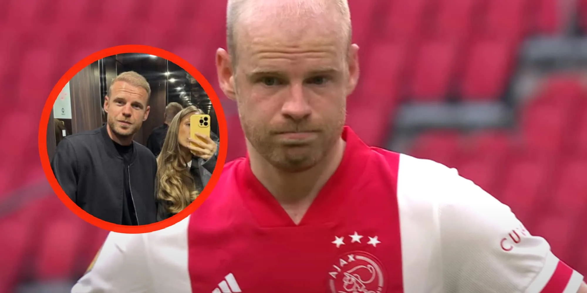 foto ajax fans schrikken enorm van de nieuwe coupe van davy klaassen