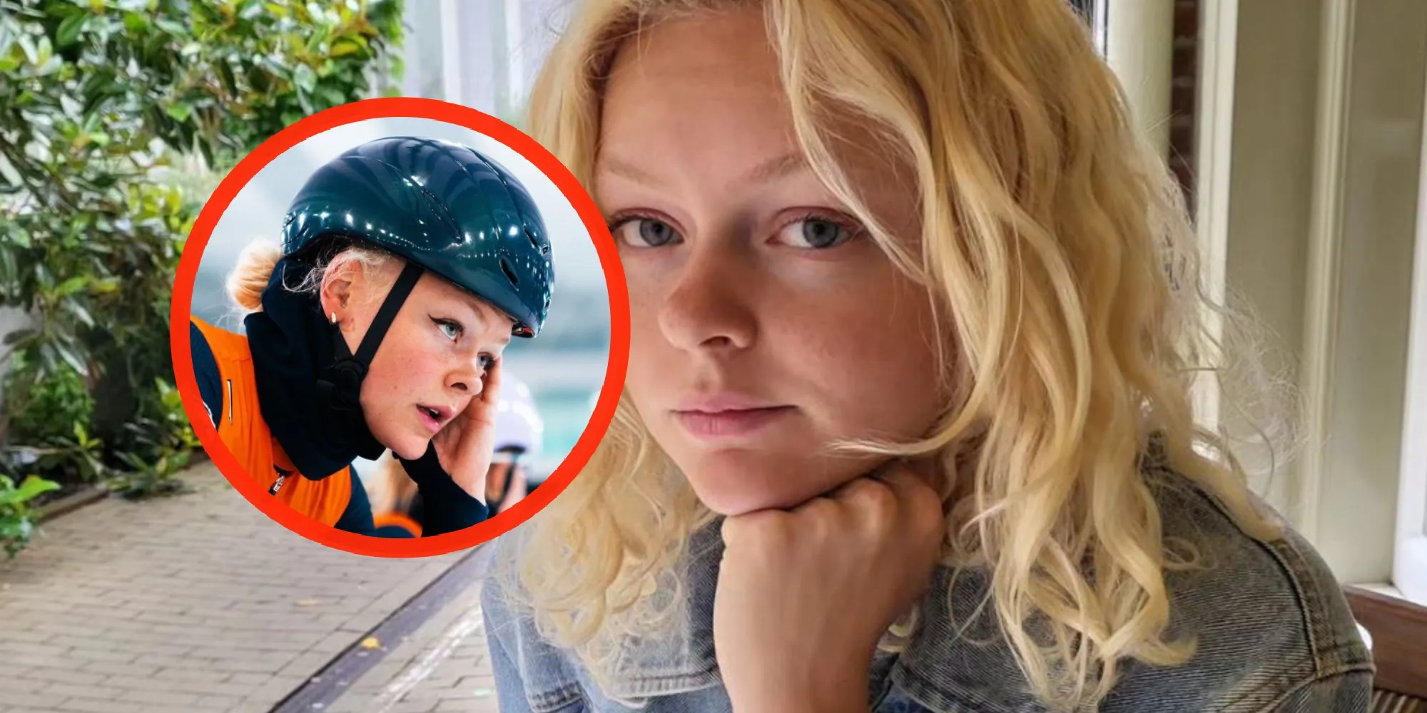 foto blonde schaatsster xandra velzeboer 22 laat zien hoe fit ze is