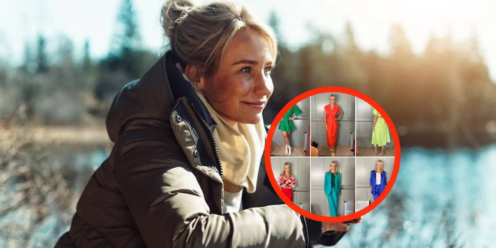 foto dionne stax laat zich als modepopje gebruiken voor verkleedpartijtje