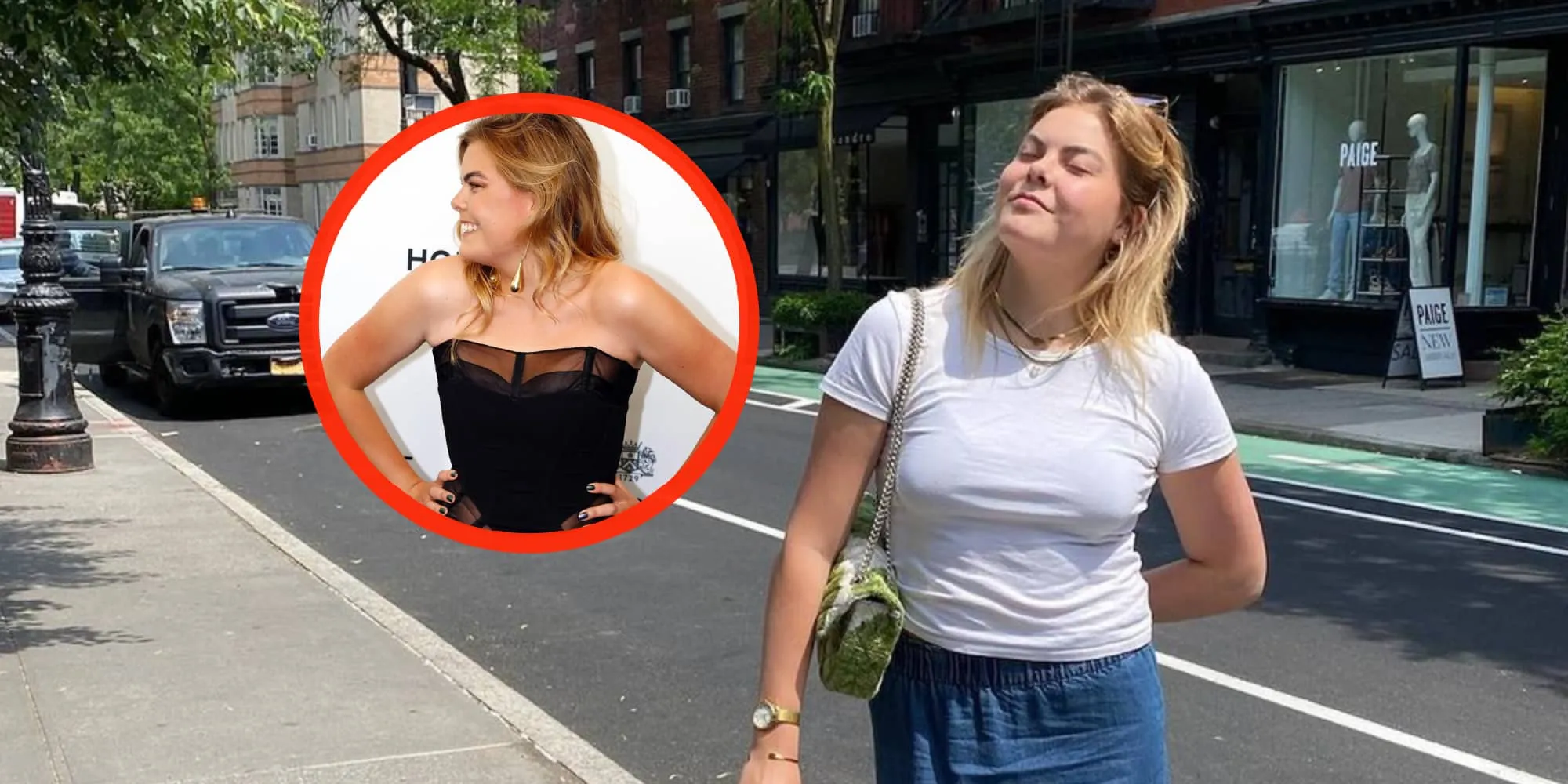 foto eloise van oranje heeft smaak te pakken en poseert in doorzichtig jurkje