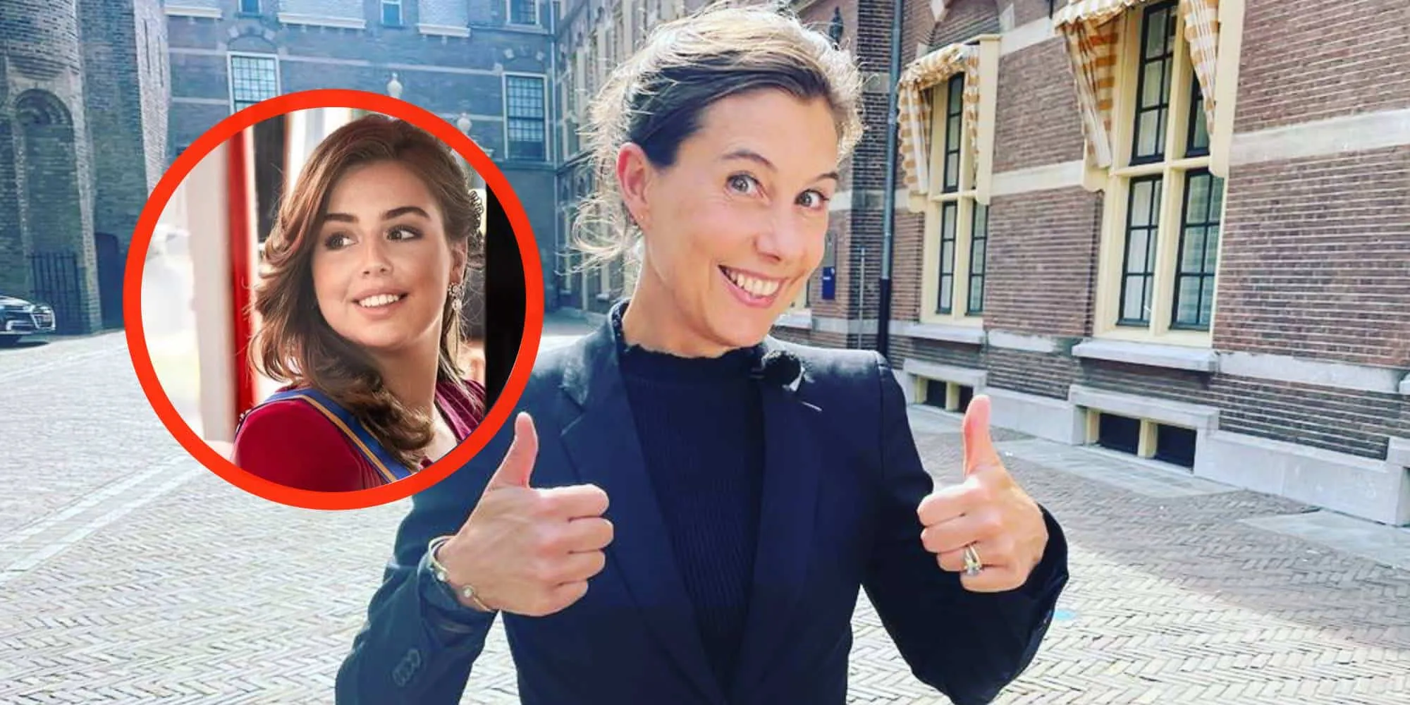 foto floor bremer bewondert veelbesproken prinses