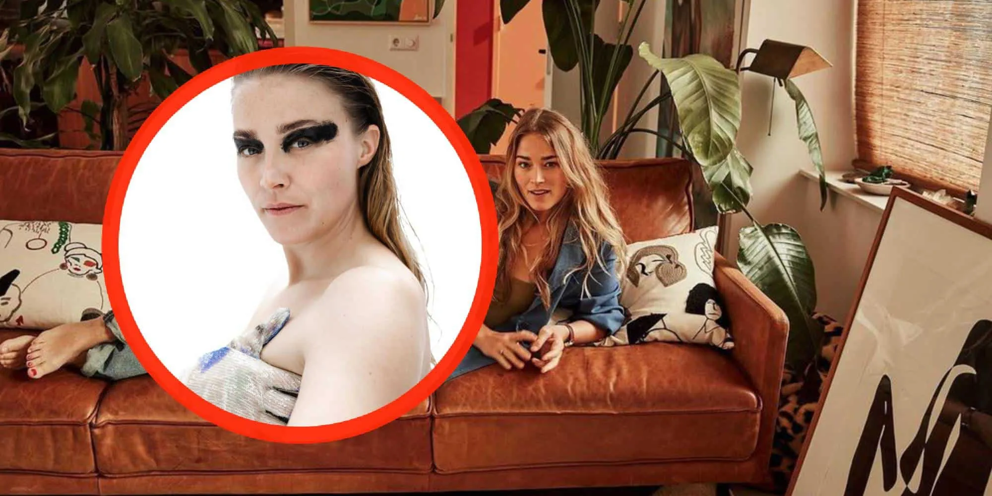 foto geraldine kemper verbaast iedereen met fotoshoot zonder shirt