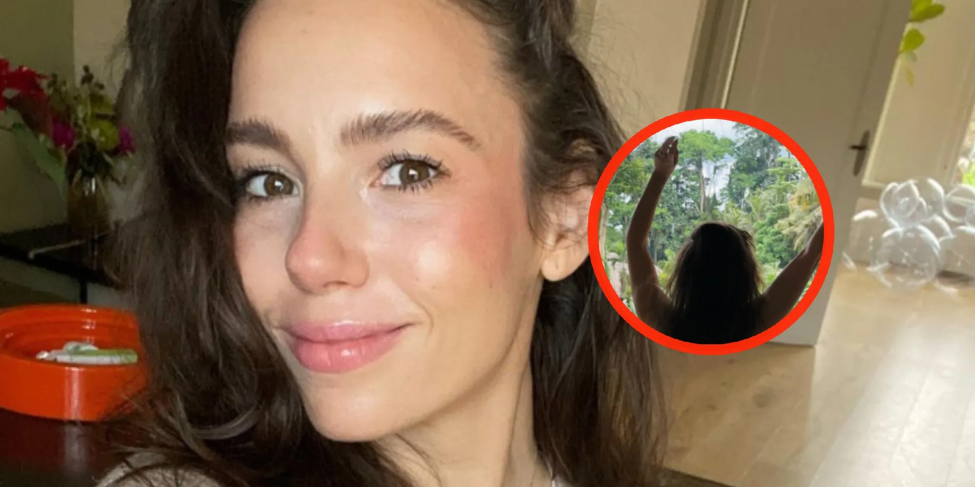 foto gwen van poorten laat haar beste voornemens zien