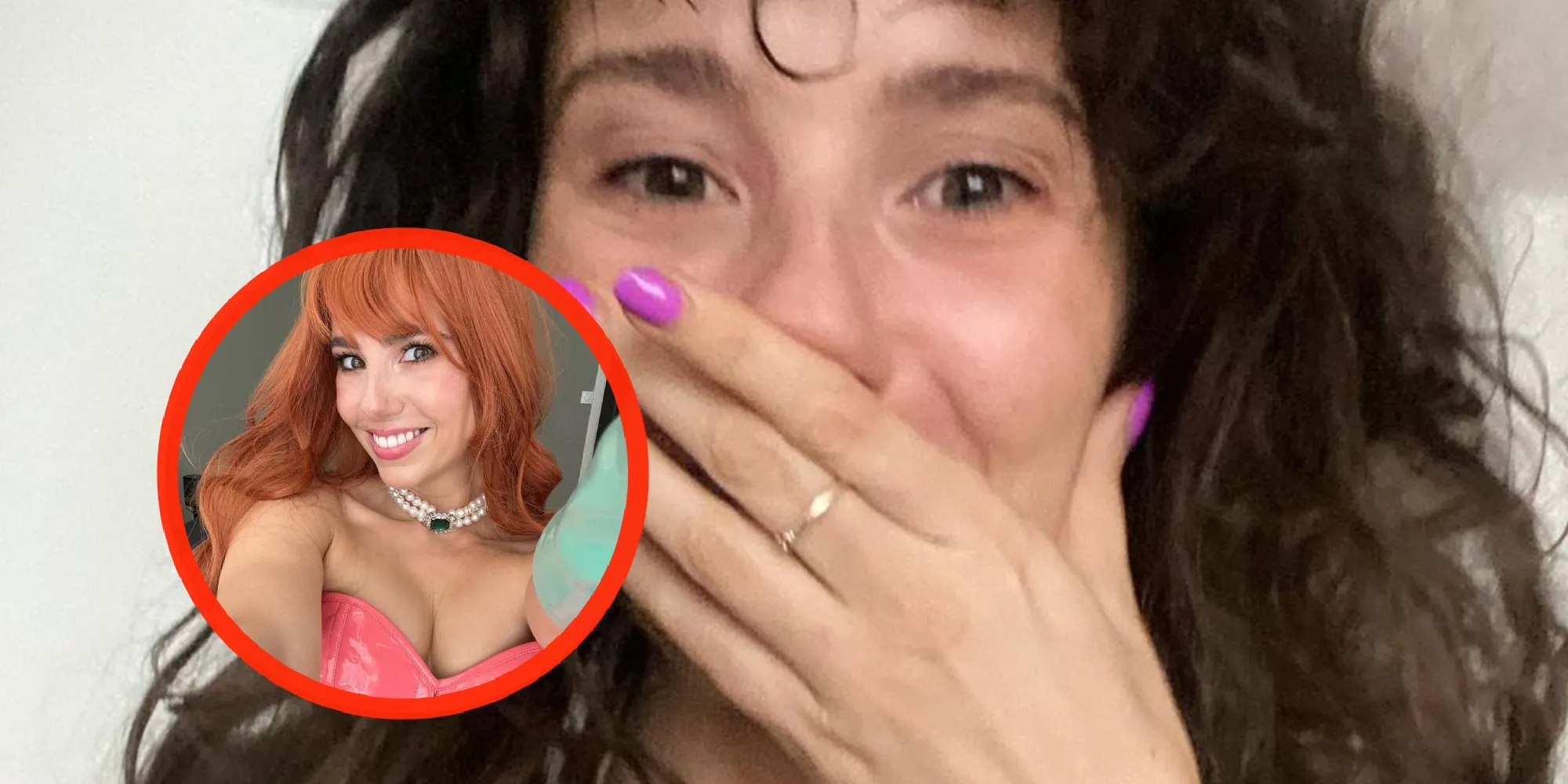 foto gwen van poorten riskeert oeps momentje met knellend topje