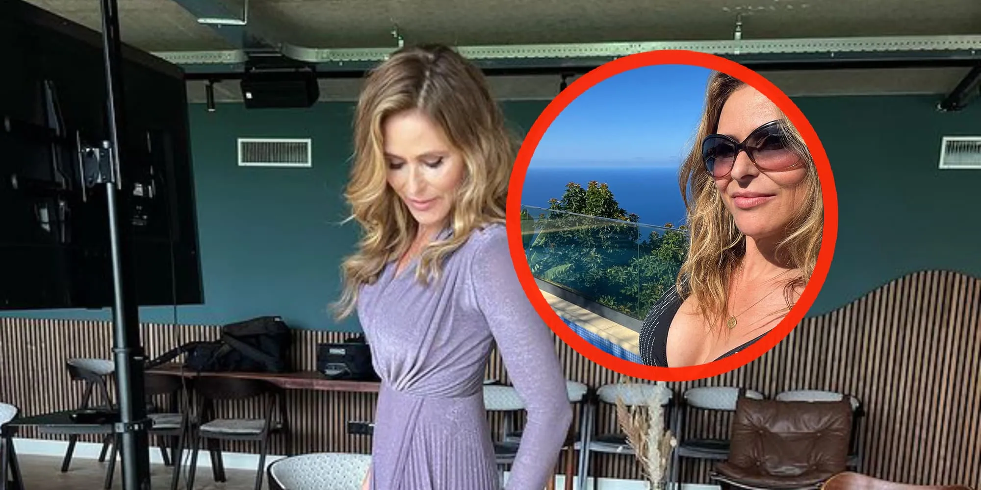 foto heleen van royen knalt bijna uit haar zwemtopje tijdens zonvakantie