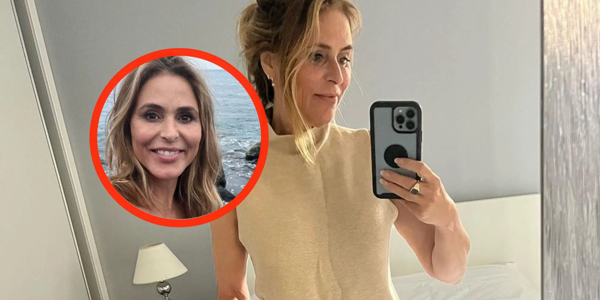 foto heleen van royen laat haar enorme keien zien tijdens warme vakantie