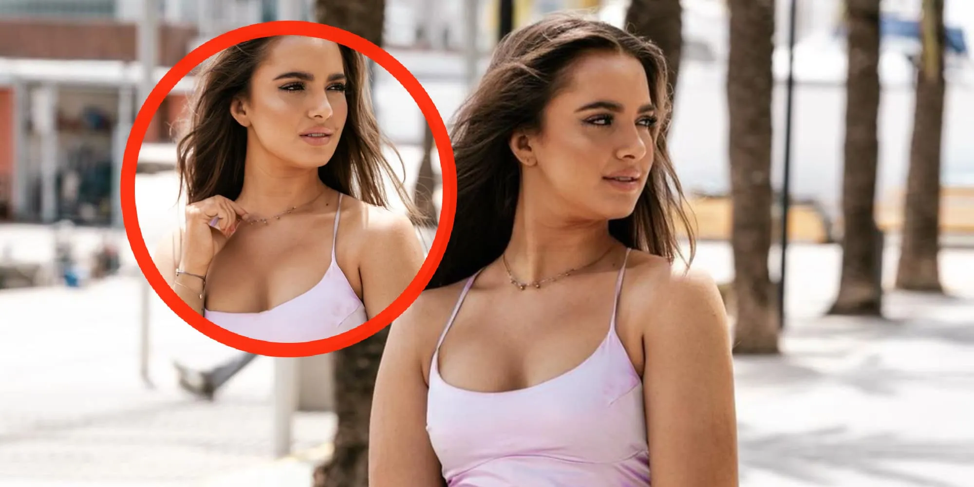 foto jada borsato geniet van zonnige vakantie in uitdagend pakje