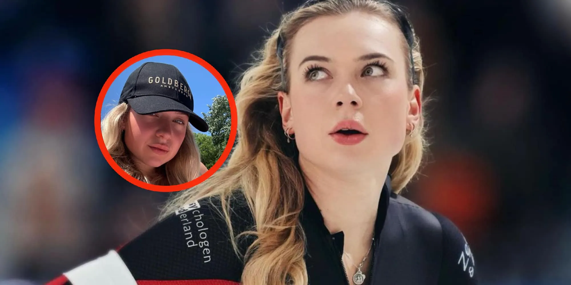 foto joy beune laat haar goedgevulde topje zien tijdens gewaagde shoot in linda
