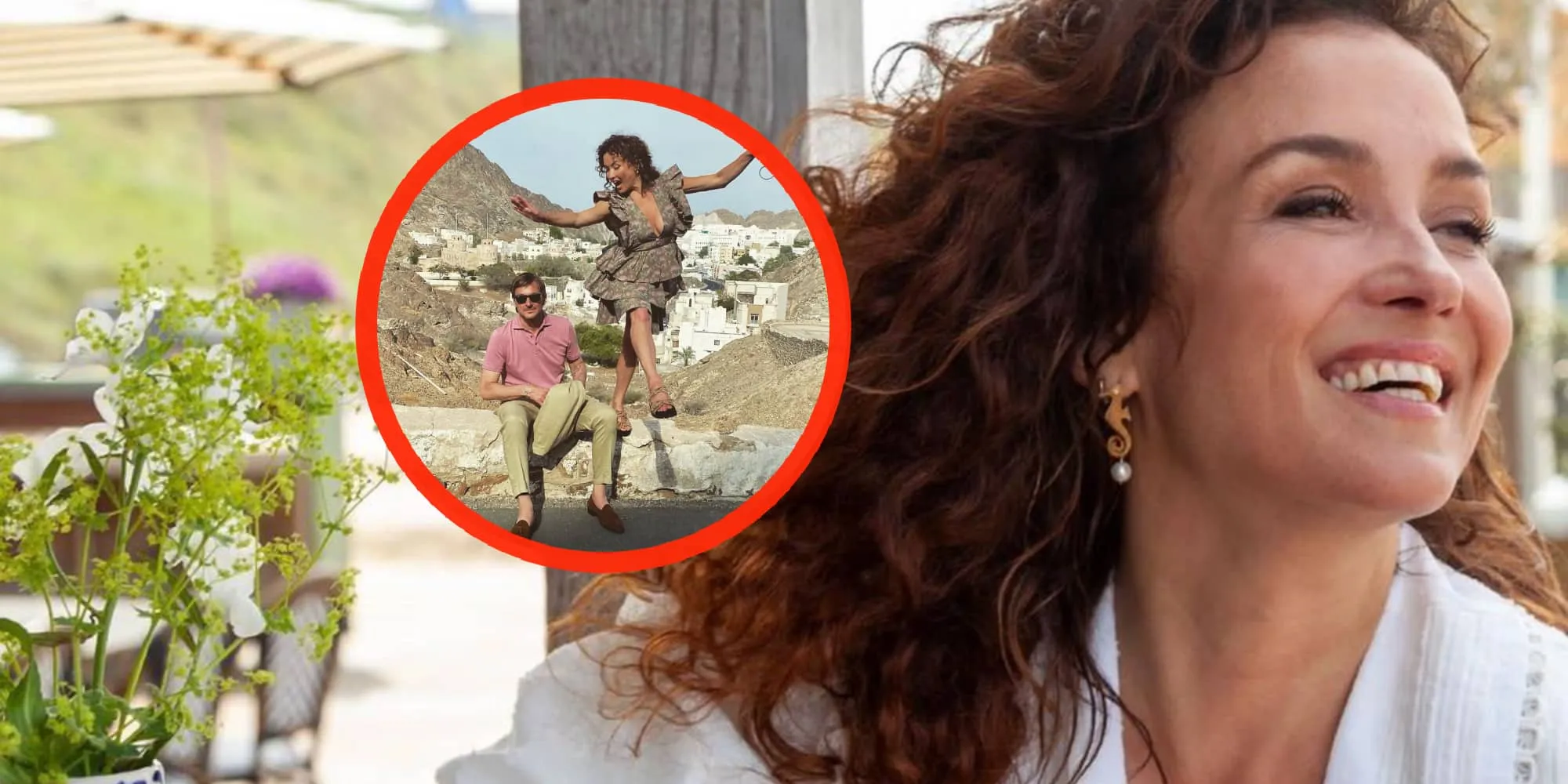 foto katja schuurman moet goed uitkijken met haar openhangende jurkje