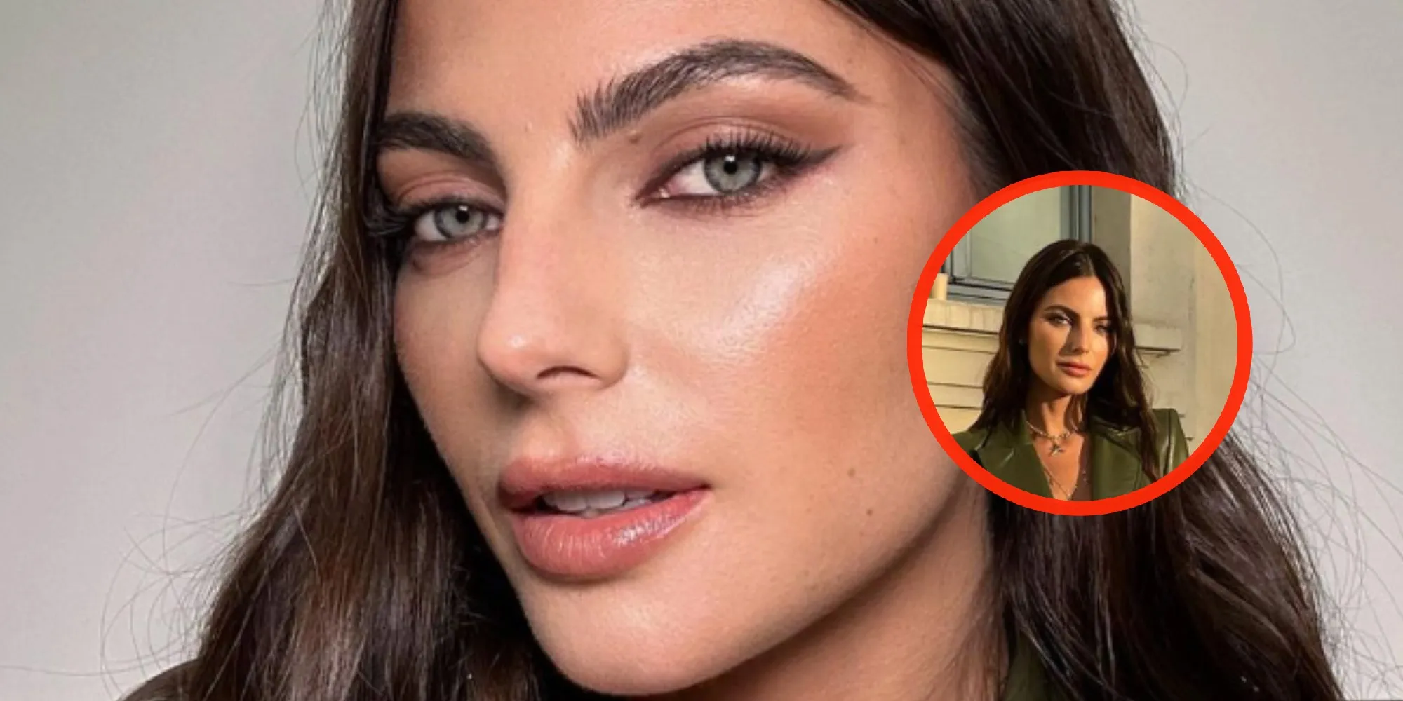 foto kelly piquet draagt vrijwel niks onder haar openhangende jasje