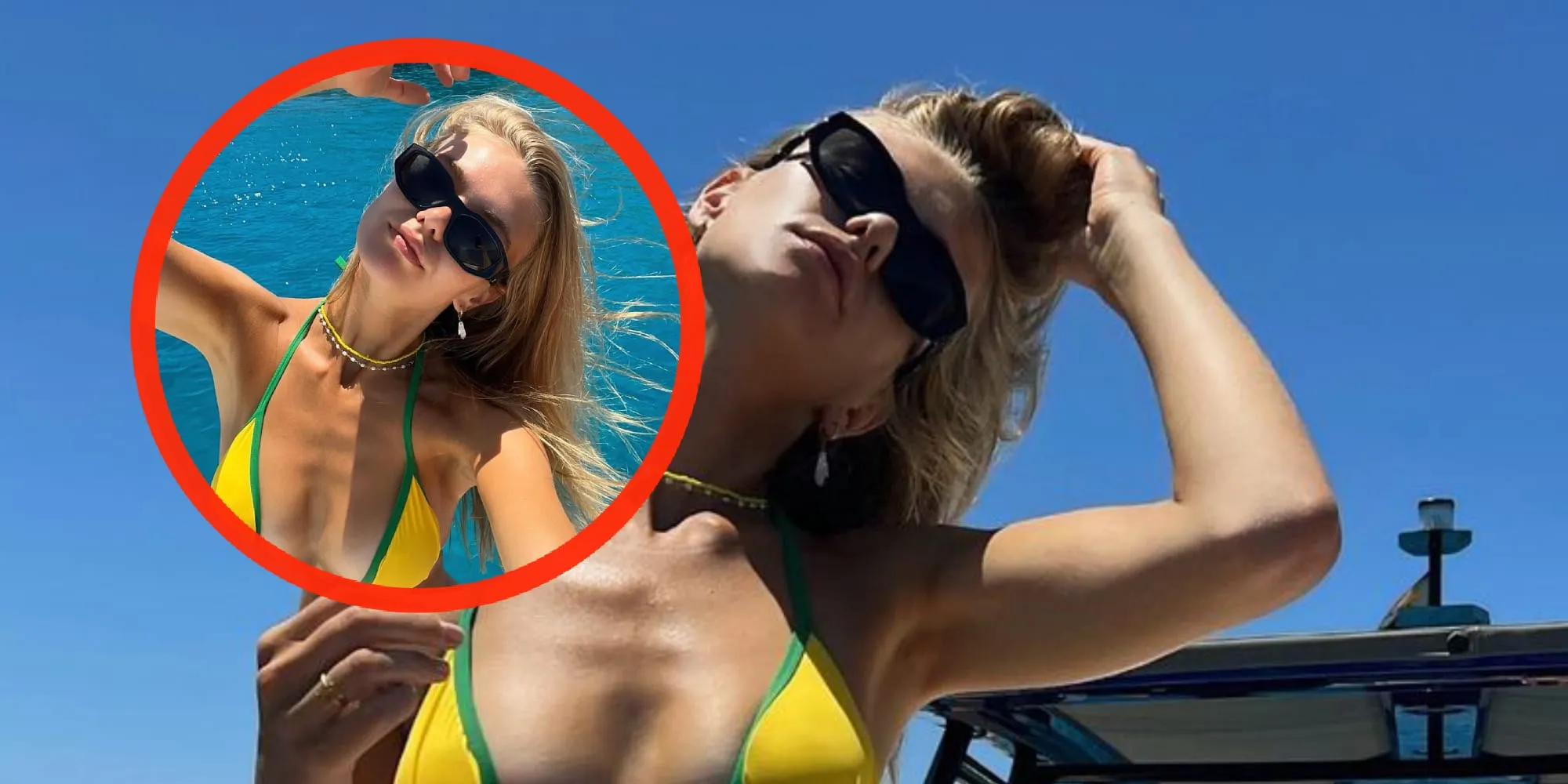 foto lieke van der hoorn laat instagram ontploffen met nauwelijks aanwezige badkleding