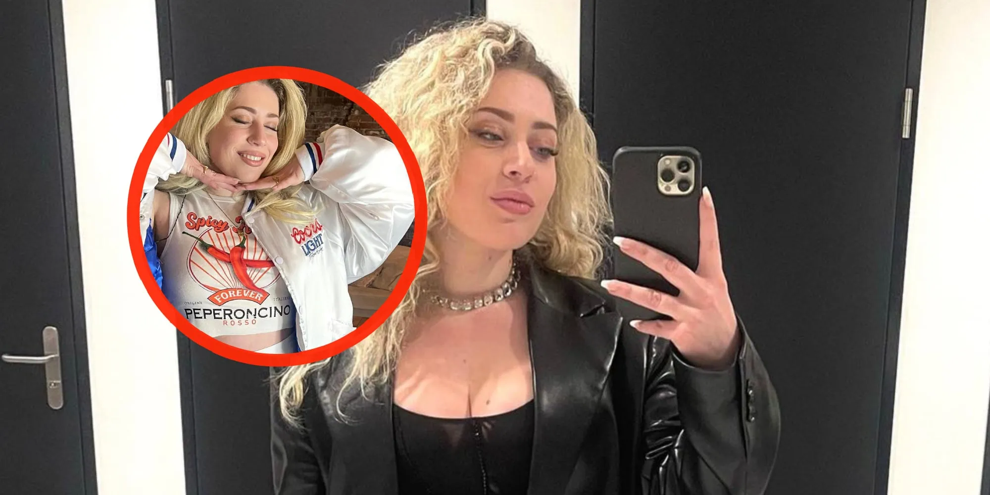 foto lisa vol van og3ne daagt volgers uit met ontzettend pikant rokje