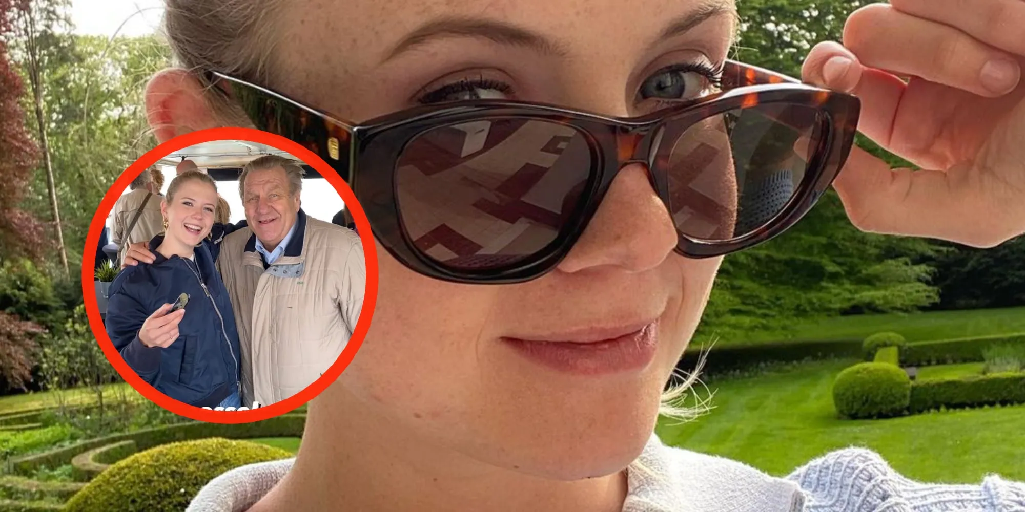 foto noa vahle verleidt jan boskamp met mossel tijdens oranjezomer
