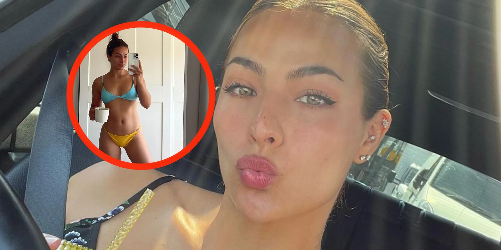 foto nochtli bekijkt zichzelf in vol ornaat in slaapkamerspiegel