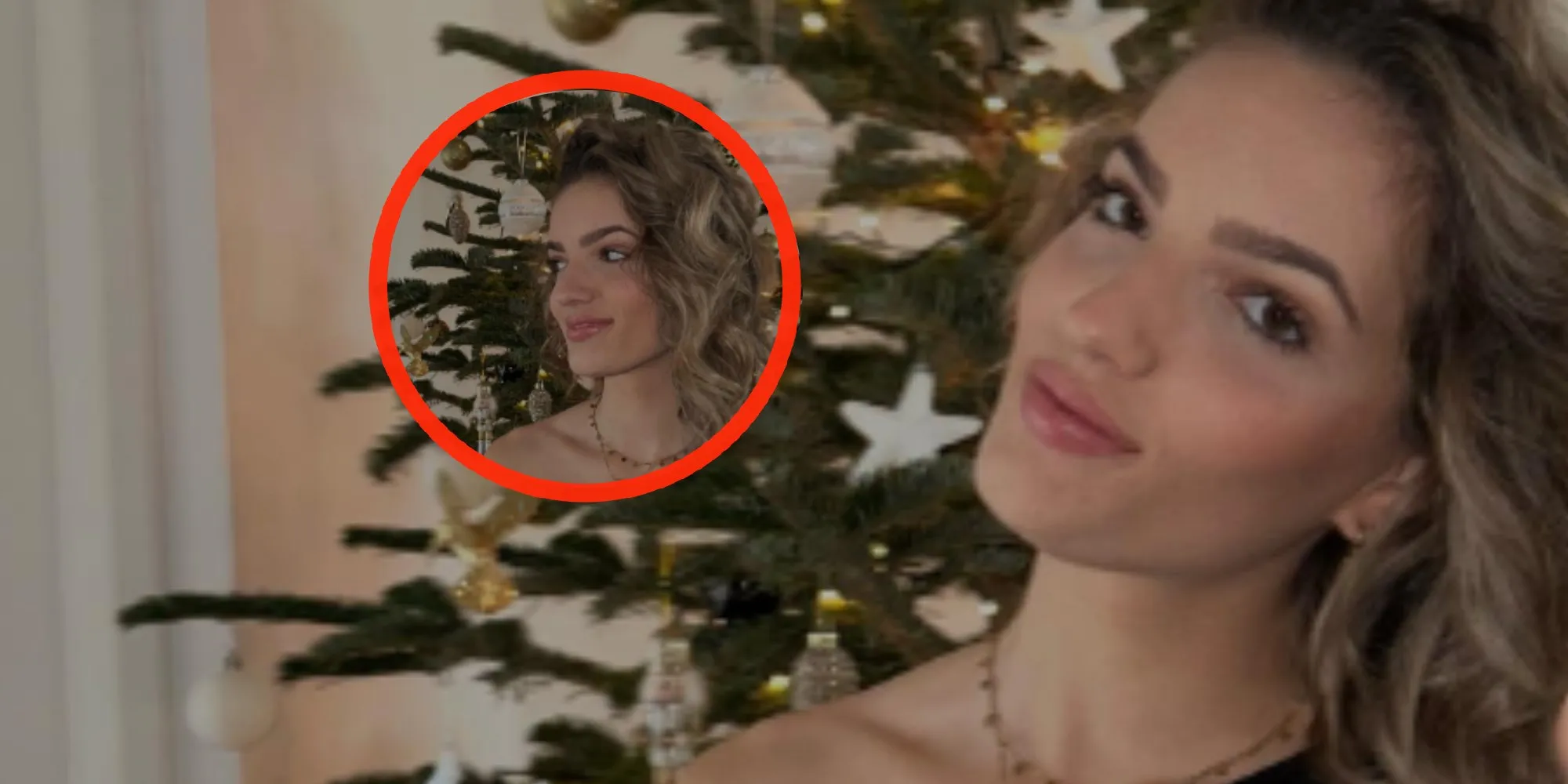 foto pien hersman schittert tijdens kerst met piepklein topje